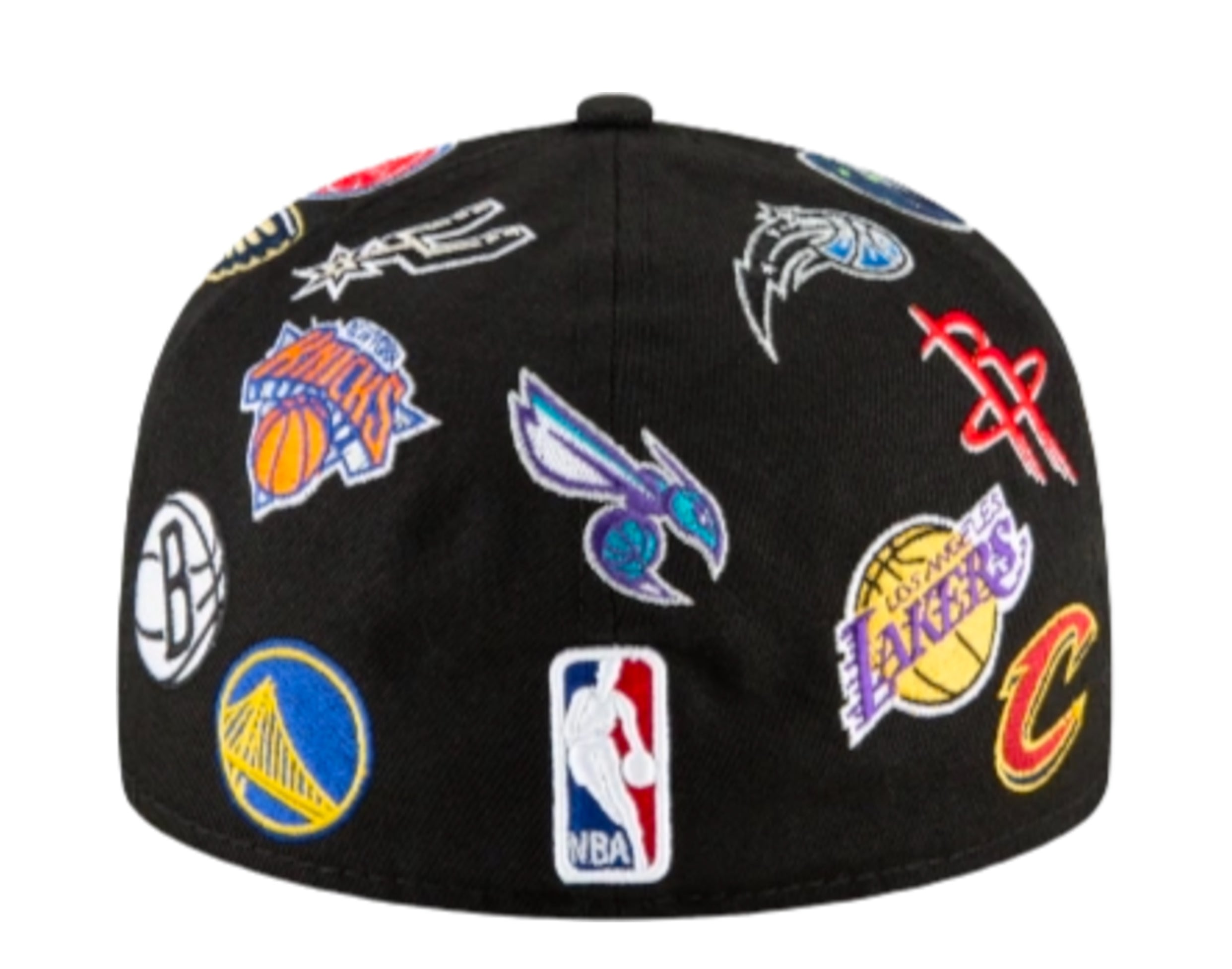 New Era 59Fifty NBA All Over Team Logos Fitted Hat