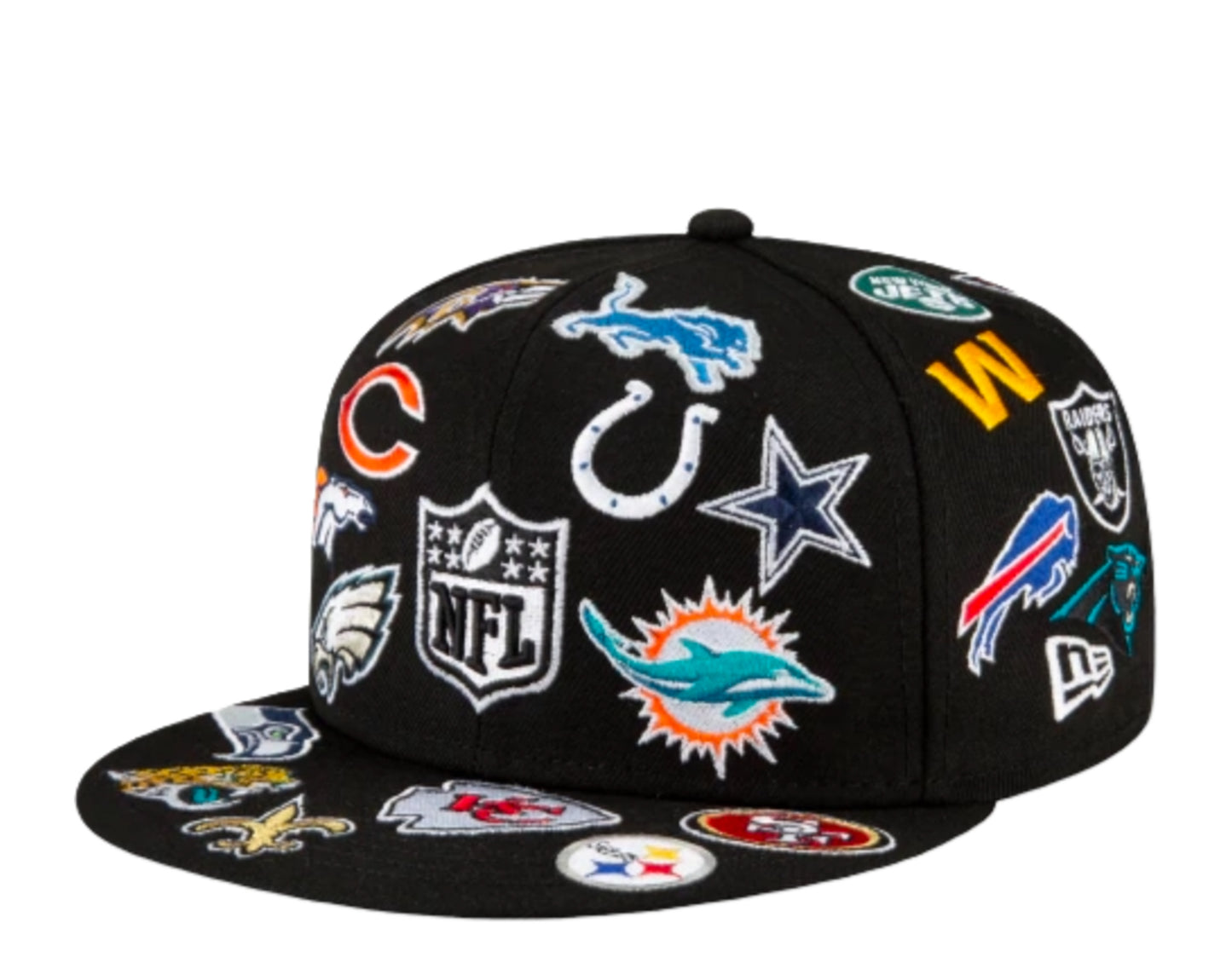 NFL Logo Feature 59Fifty Fitted Hat Collection by NFL x New Era