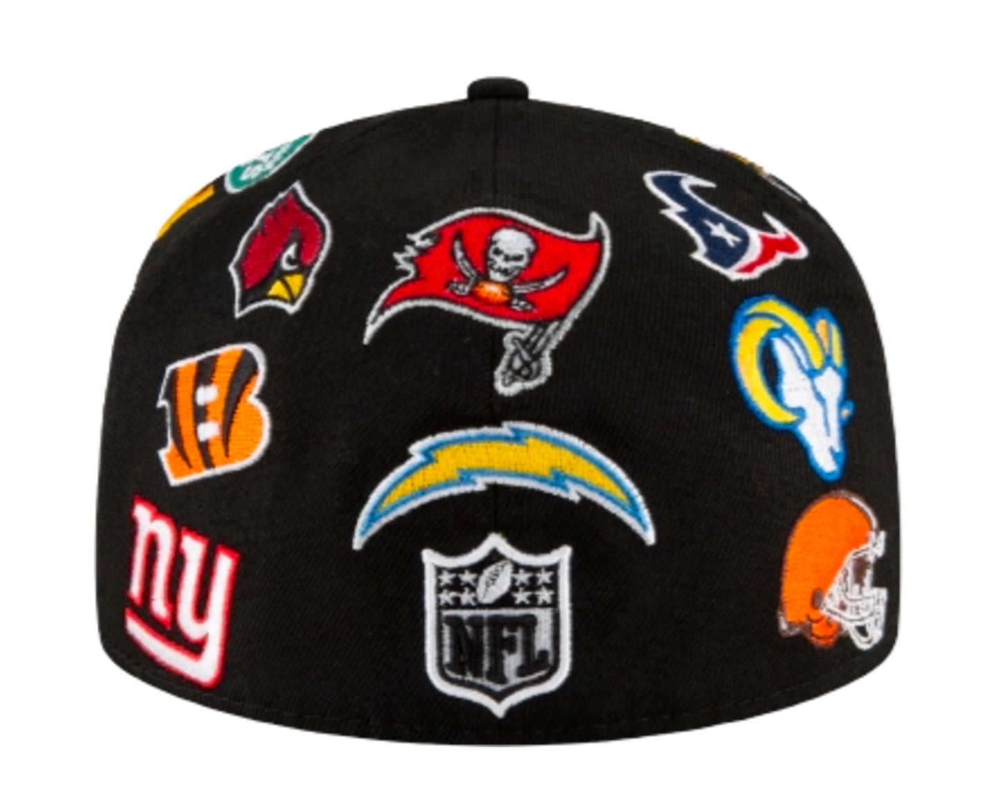 New Era 59Fifty NFL All Over Team Logos Fitted Hat – NYCMode