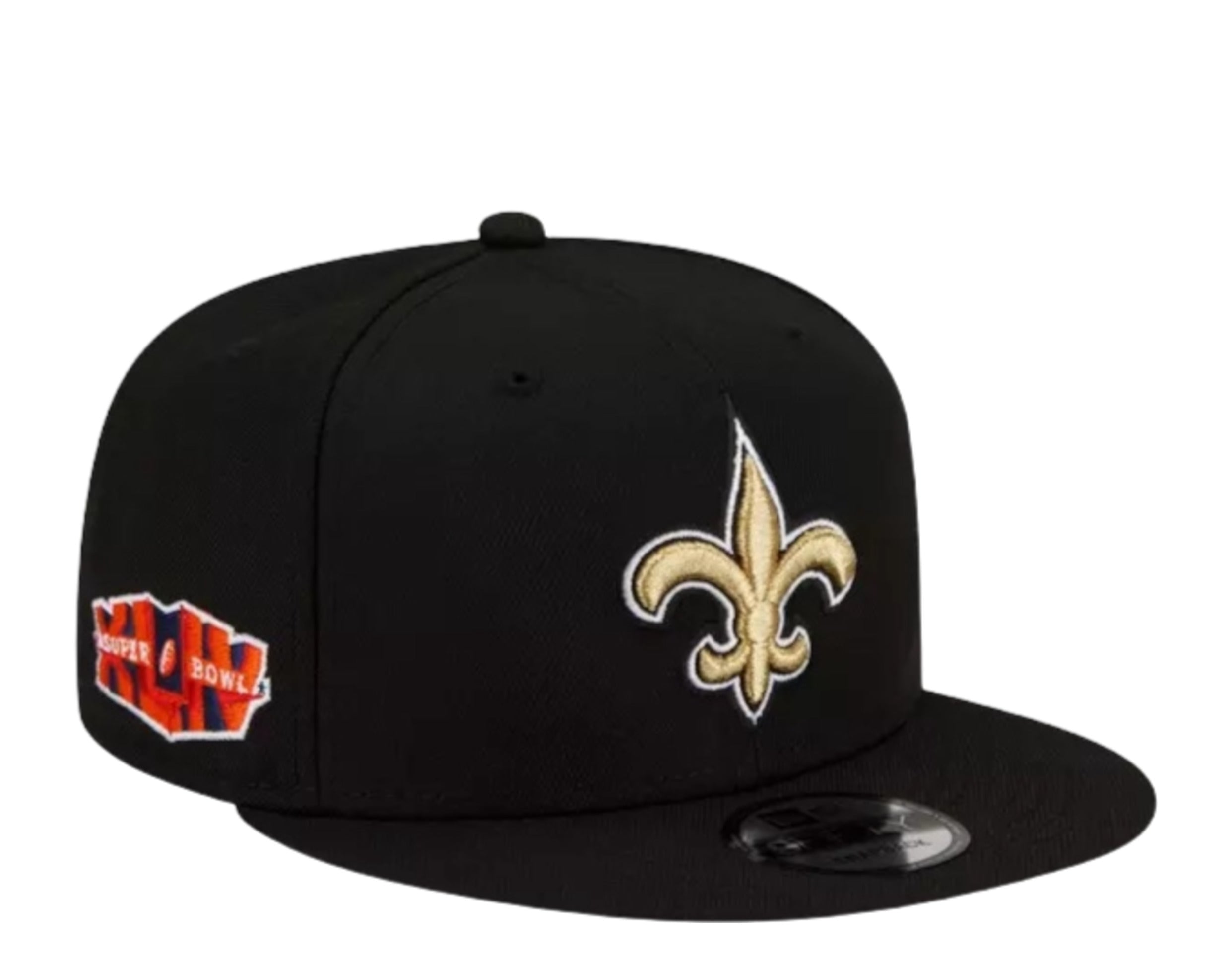 New Era 9Fifty NFL New Orleans Saints XLIV Super Bowl Patch Up Snapback Hat