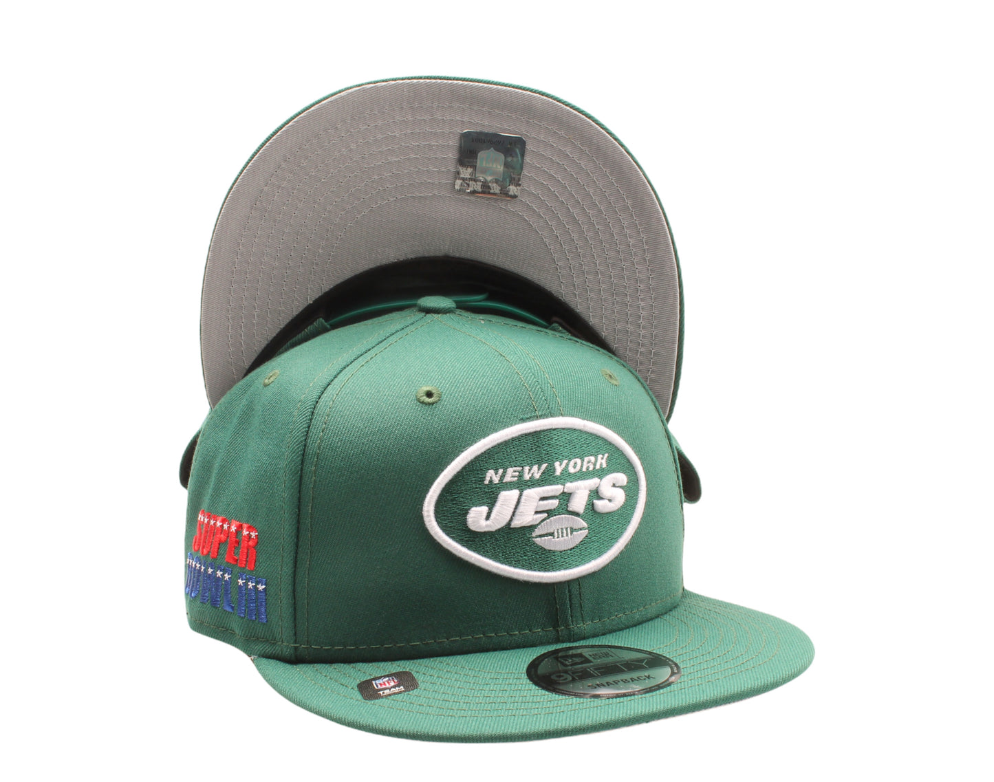 New Era 9FIFTY NFL New York Jets III Super Bowl Patch Up Snapback Hat