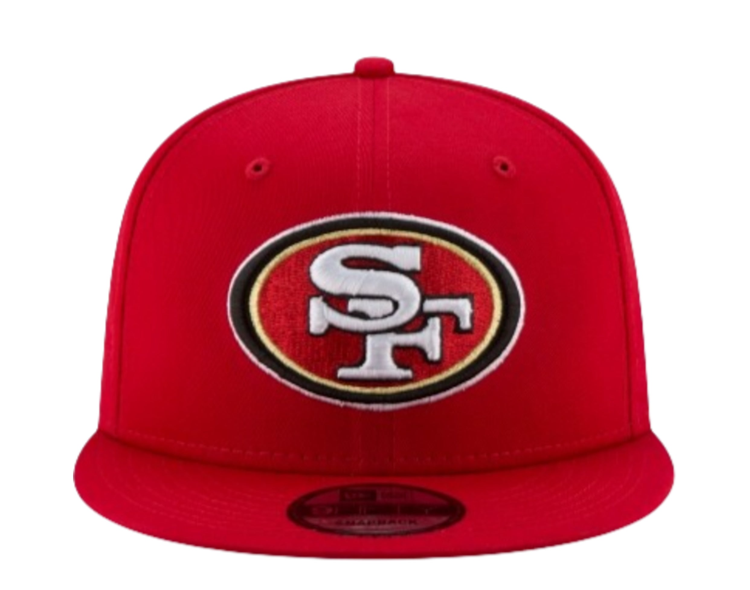 San Francisco 49ers NFL Patch Up Red 9FIFTY Snapback Cap