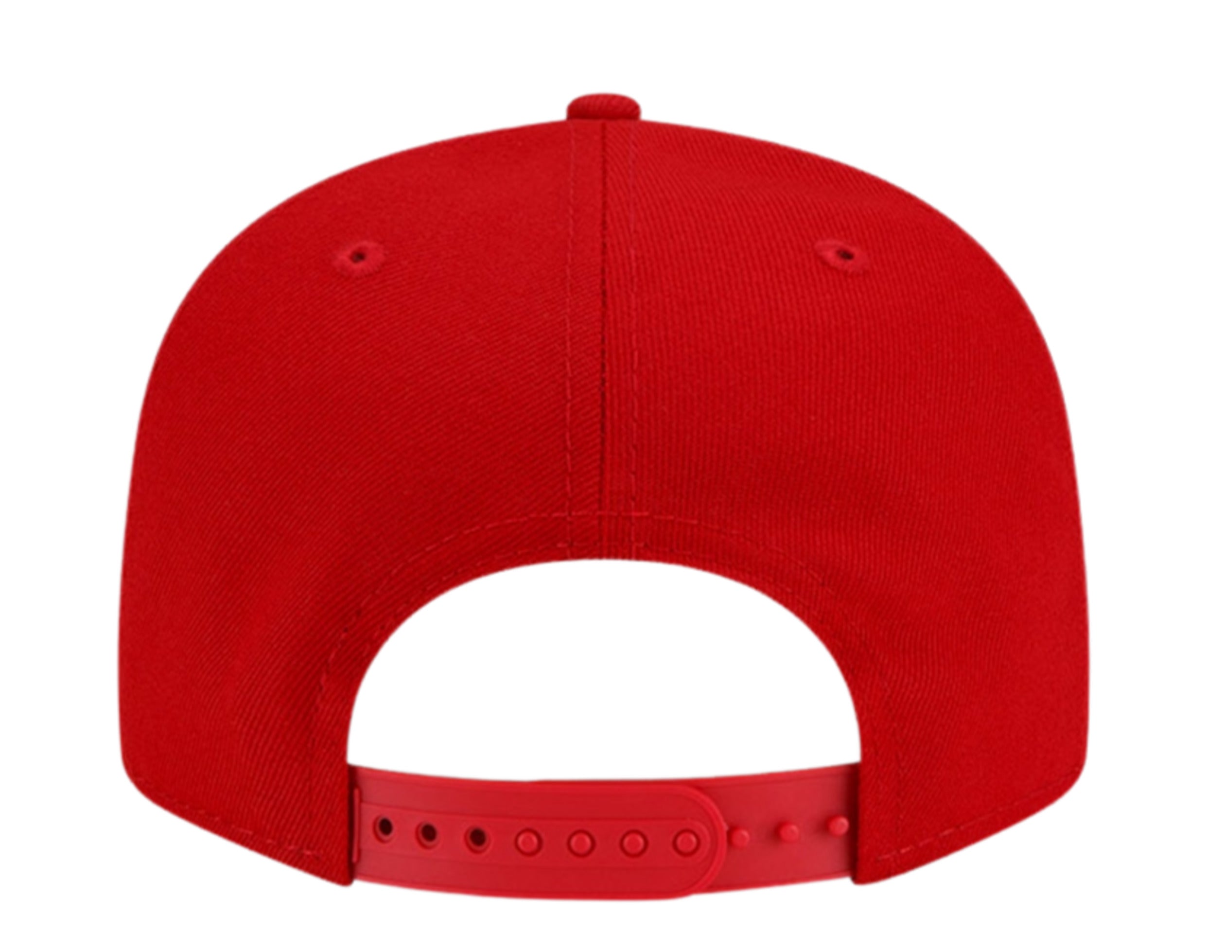 New Era 9Fifty San Francisco 49ers Logo Patch Snapback Hat - Red