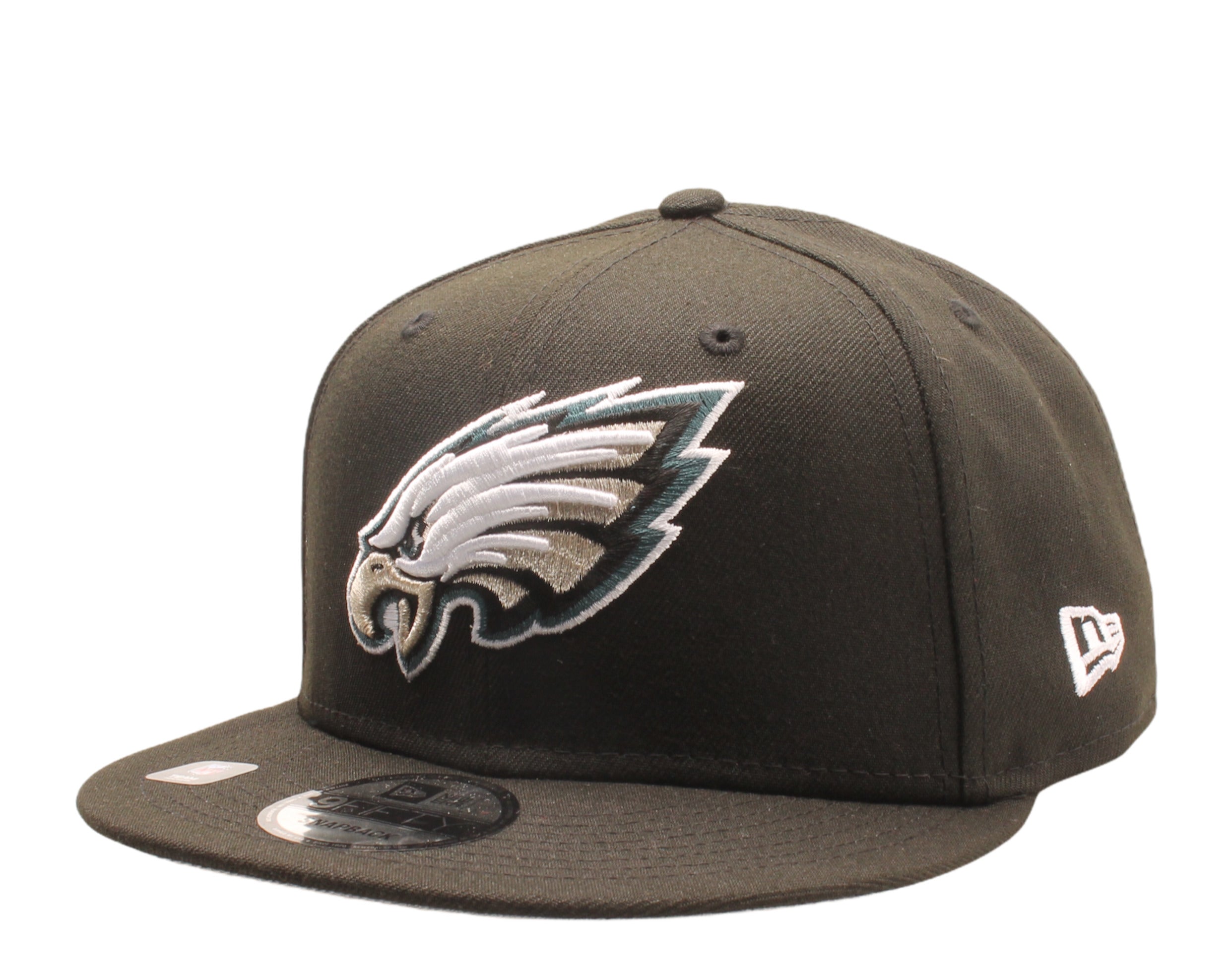 New Era 9Fifty NFL Philadelphia Eagles LII Super Bowl Patch Up Snapback Hat