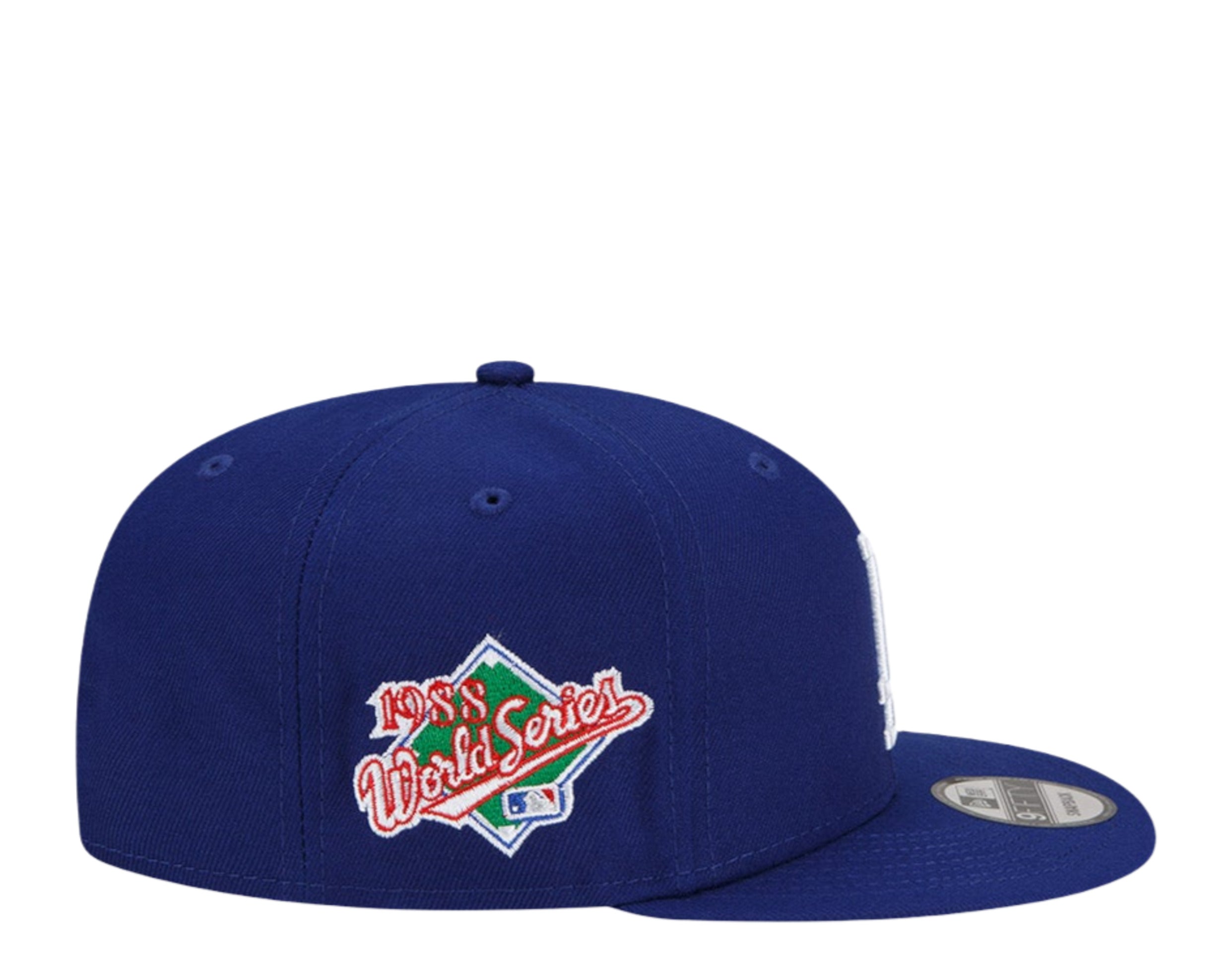 New Era 9Fifty MLB Los Angeles Dodgers 1988 World Series Patch Up Snapback Hat