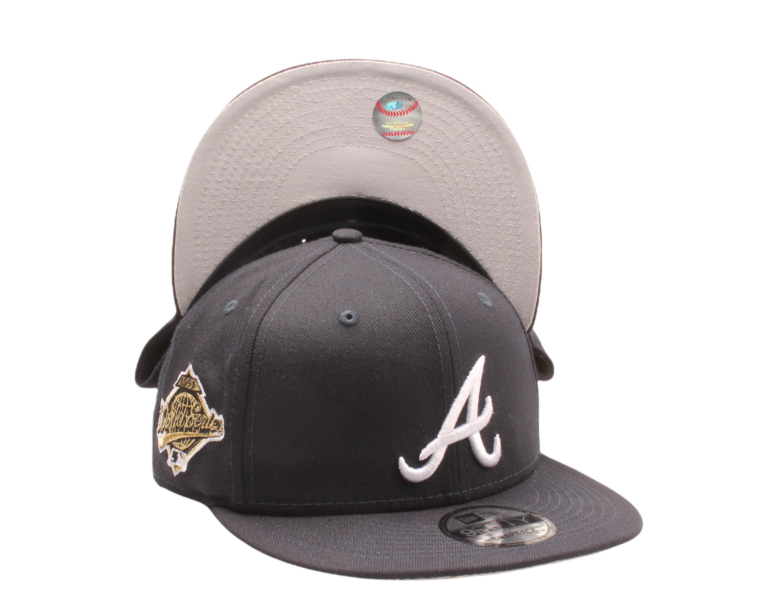 New Era 9Fifty MLB Atlanta Braves 1995 World Series Patch Up Snapback Hat