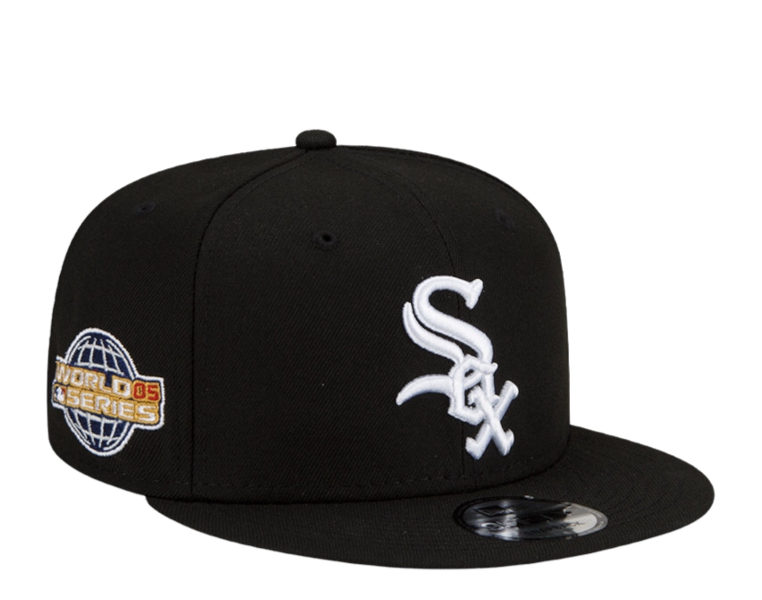 New Era 9Fifty MLB Chicago White Sox 2005 World Series Patch Up Snapback Hat