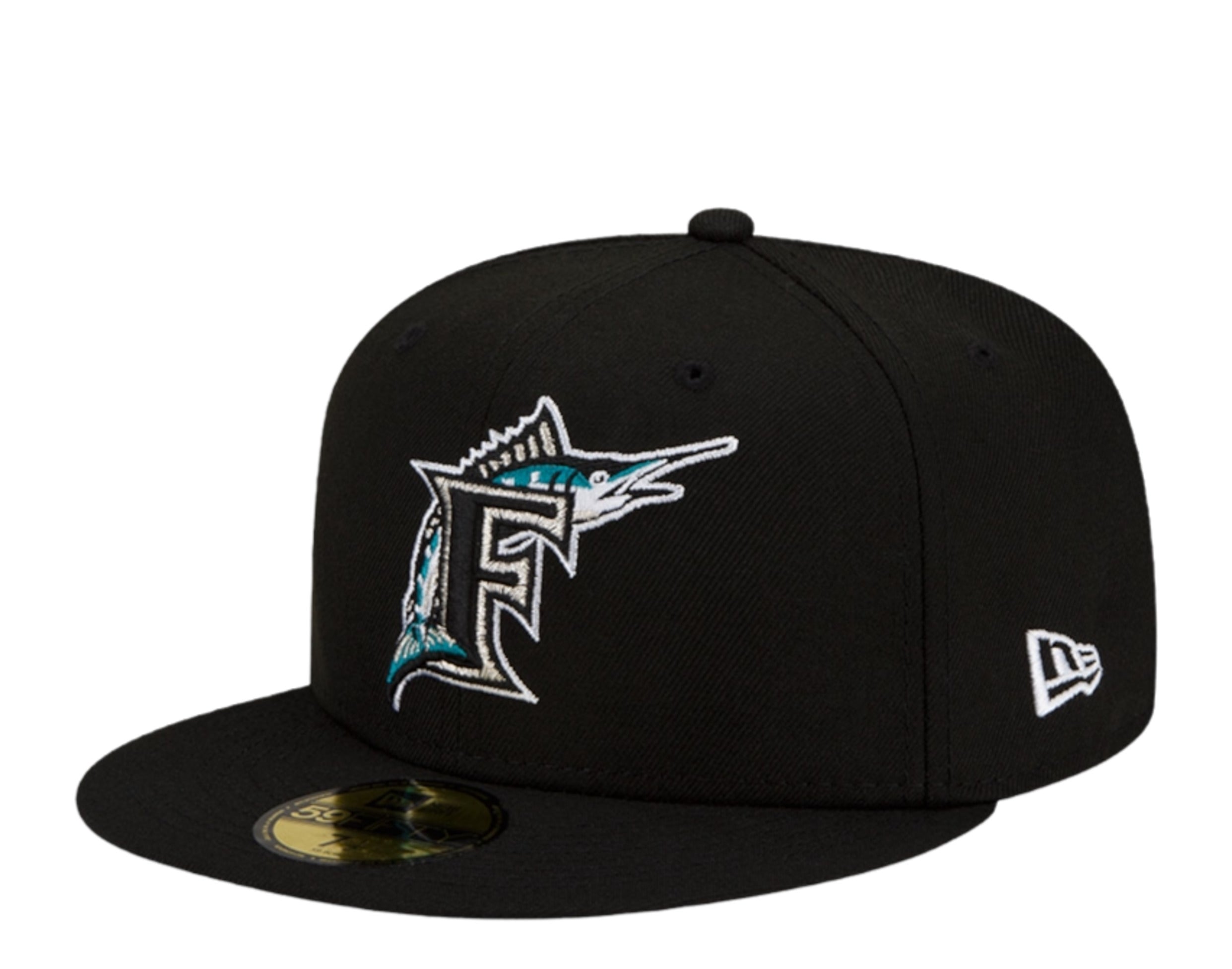 New Era 59Fifty MLB Florida Marlins 1997 World Series Patch Up Fitted Hat