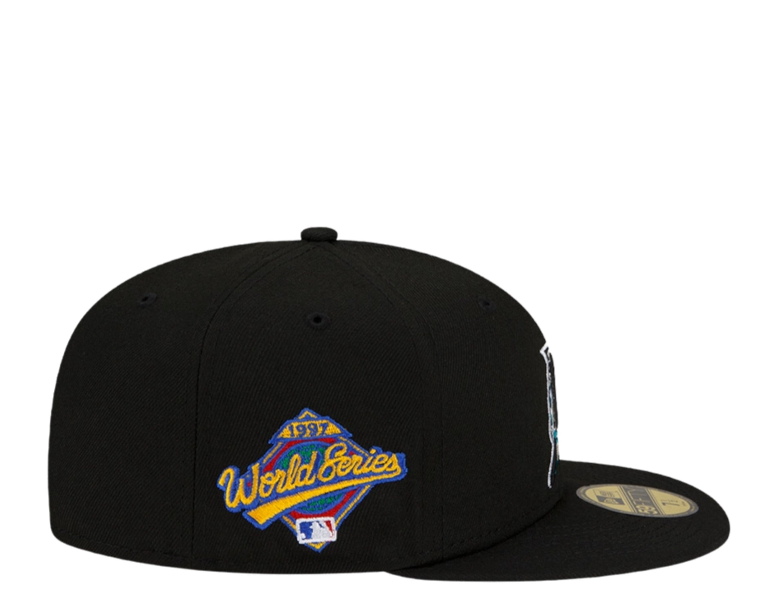 New Era 59Fifty MLB Florida Marlins 1997 World Series Patch Up Fitted Hat