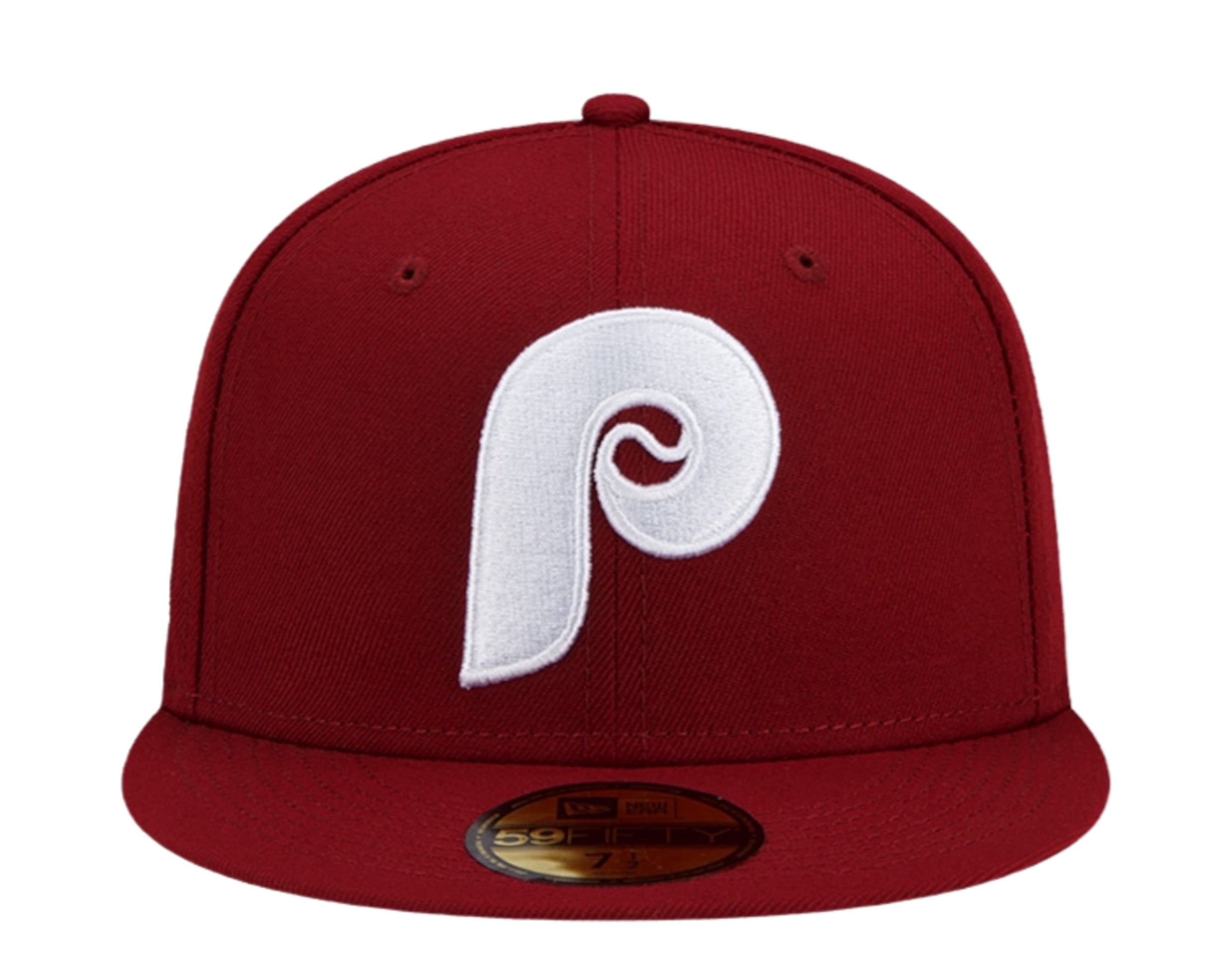 New Era 59Fifty MLB Philadelphia Phillies 1980 World Series Patch Up Fitted Hat