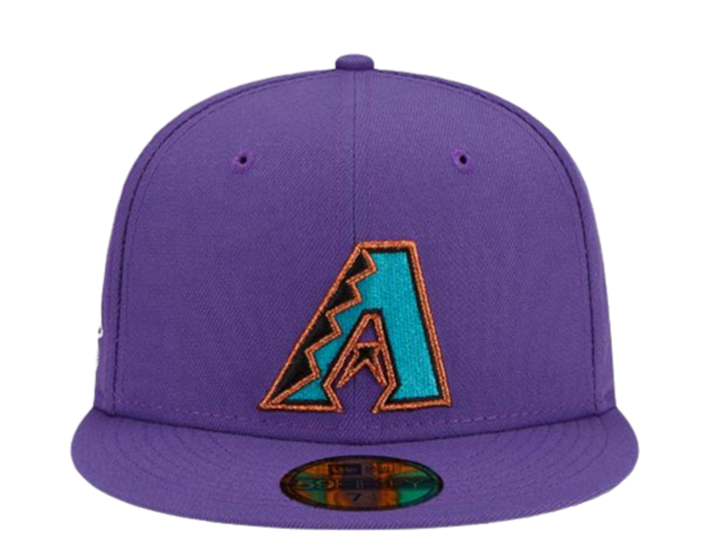 New Era 59Fifty MLB Arizona Diamondbacks 2001 World Series Patch Up Fitted Hat