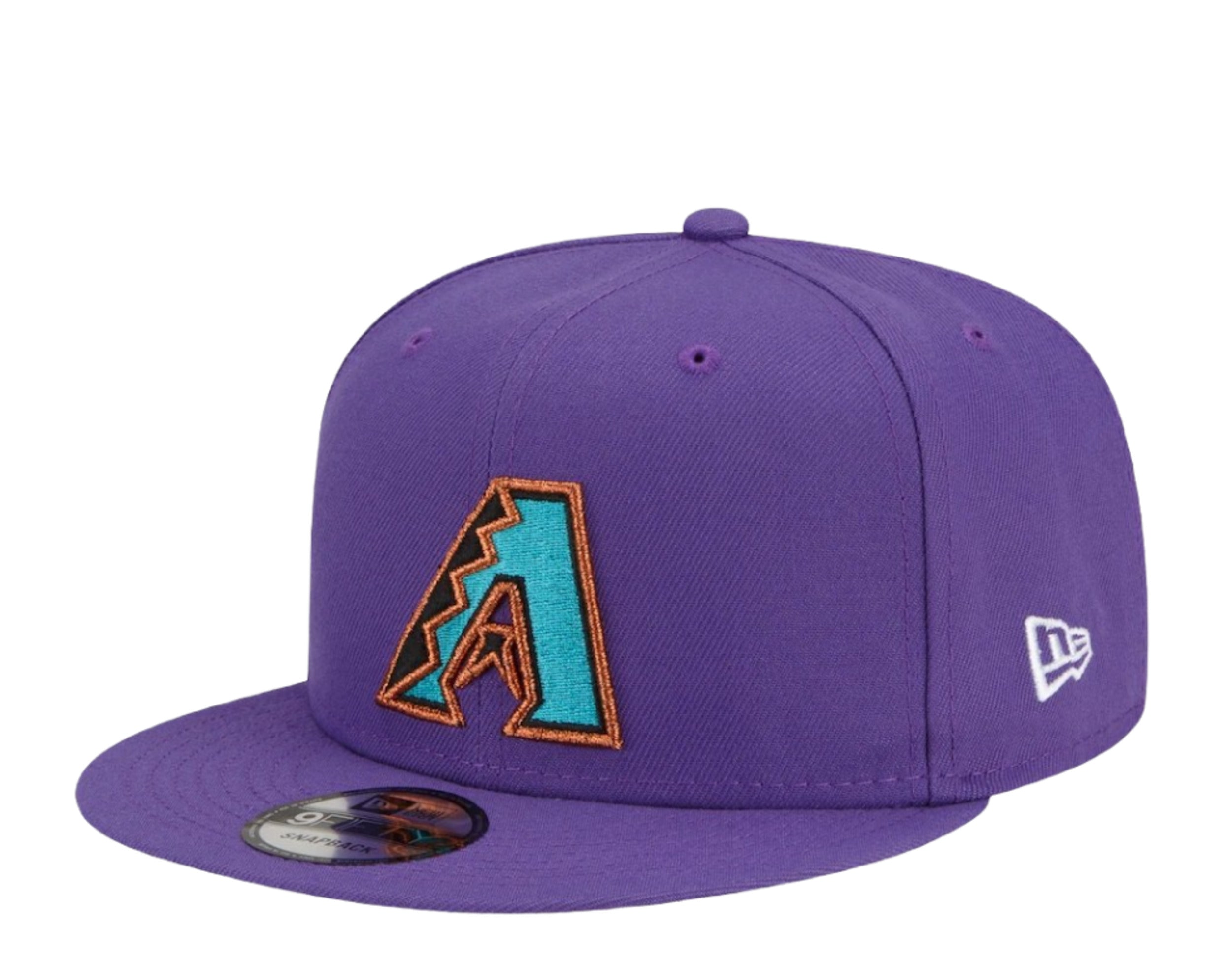 New Era 59Fifty MLB Arizona Diamondbacks 2001 World Series Patch Up Fitted Hat