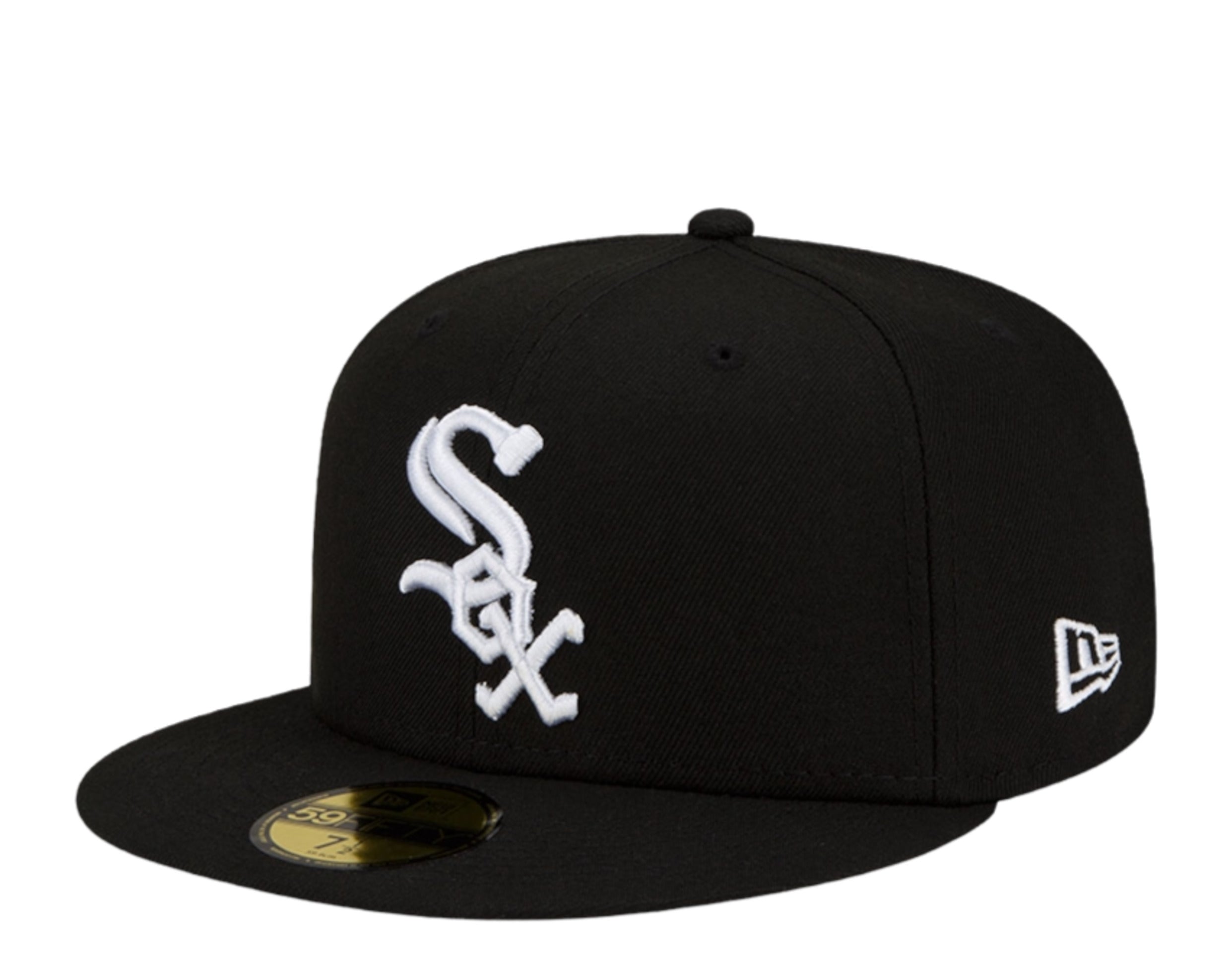 New Era 59Fifty MLB Chicago White Sox 2005 World Series Patch Up Fitted Hat