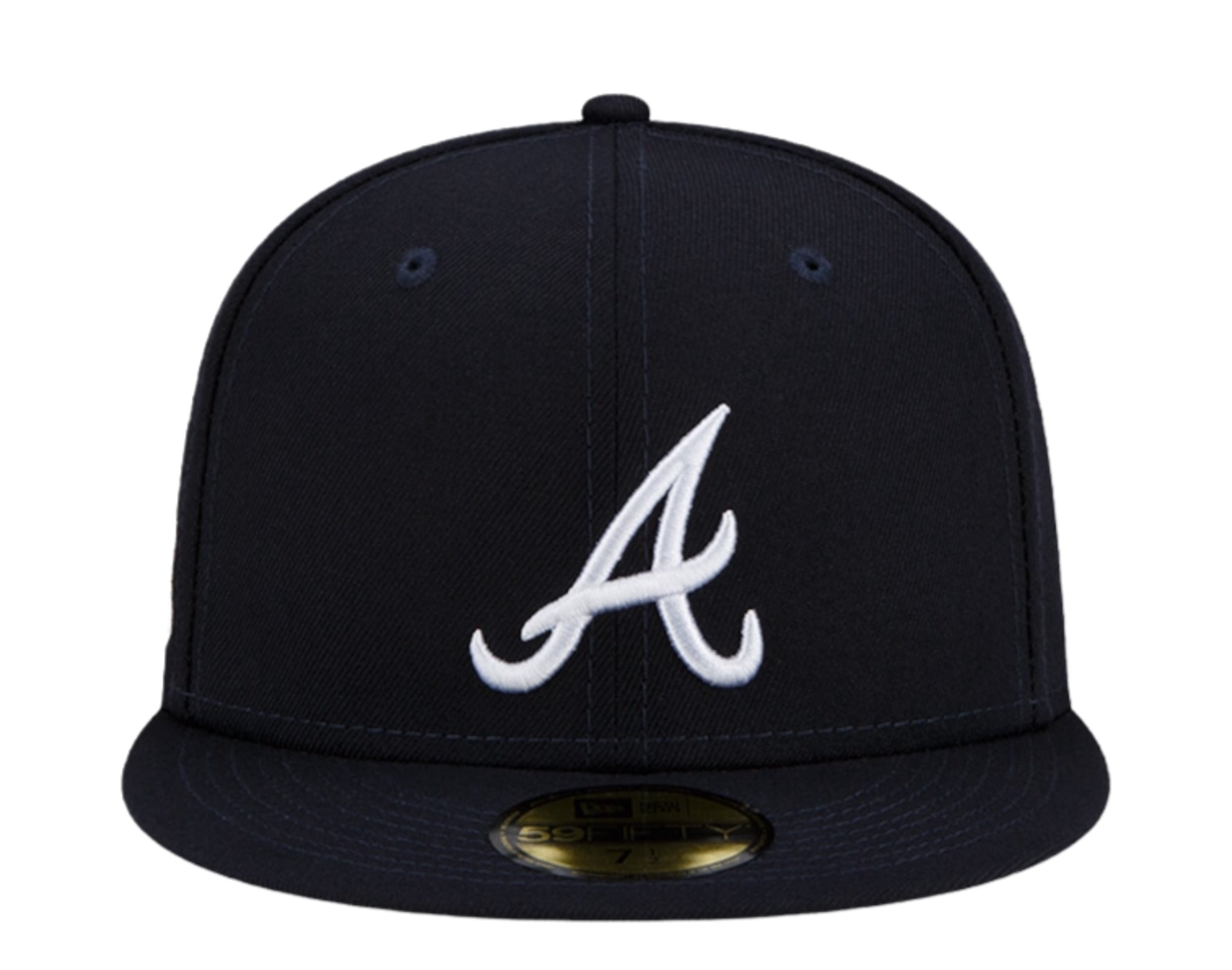 New Era Atlanta Braves Aux Pack Vol 2 30th Anniversary Patch Alternate Hat Club Exclusive 59FIFTY Fitted Hat Stone/Black