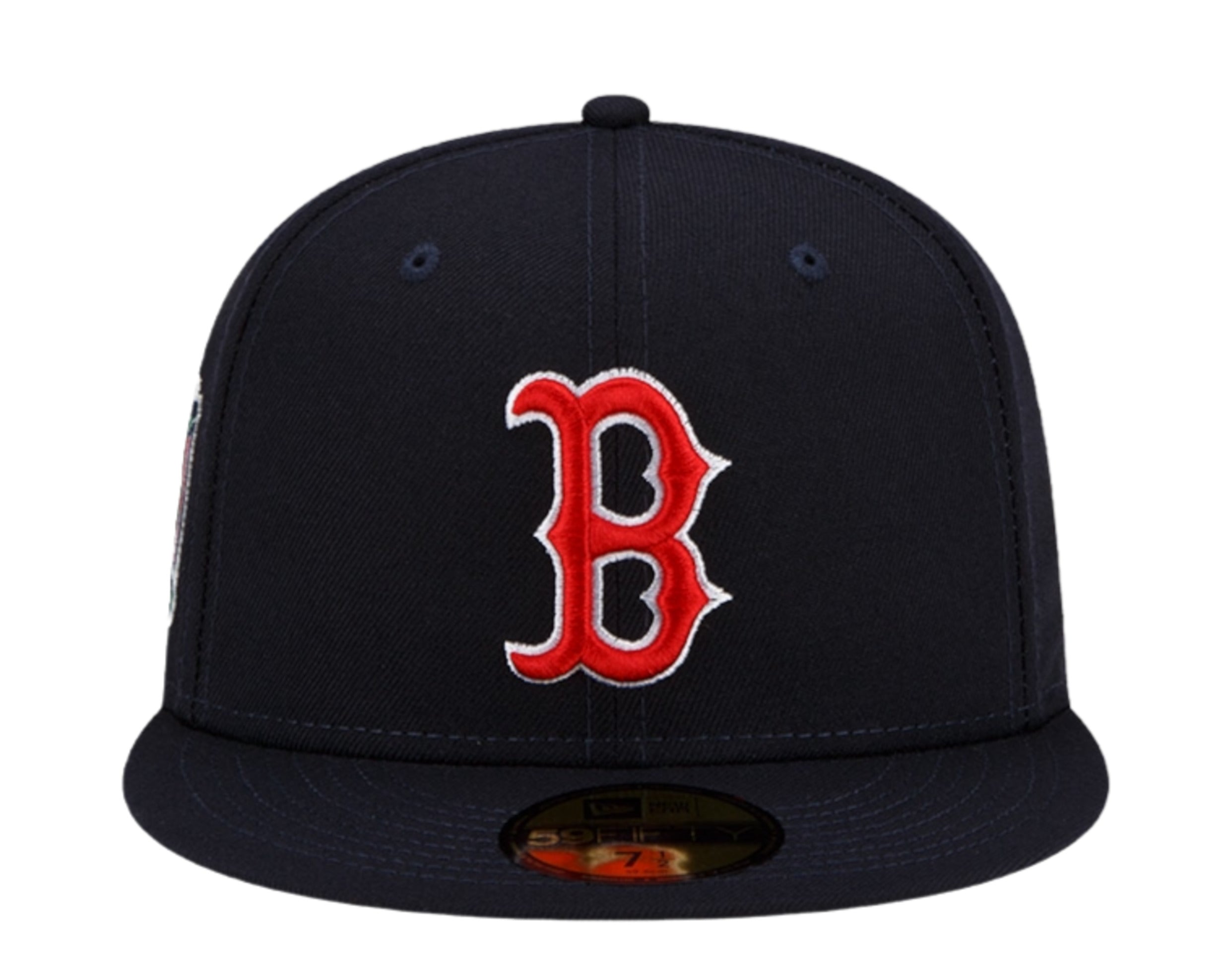 New Era 59Fifty MLB Boston Red Sox 2007 World Series Patch Up Fitted Hat