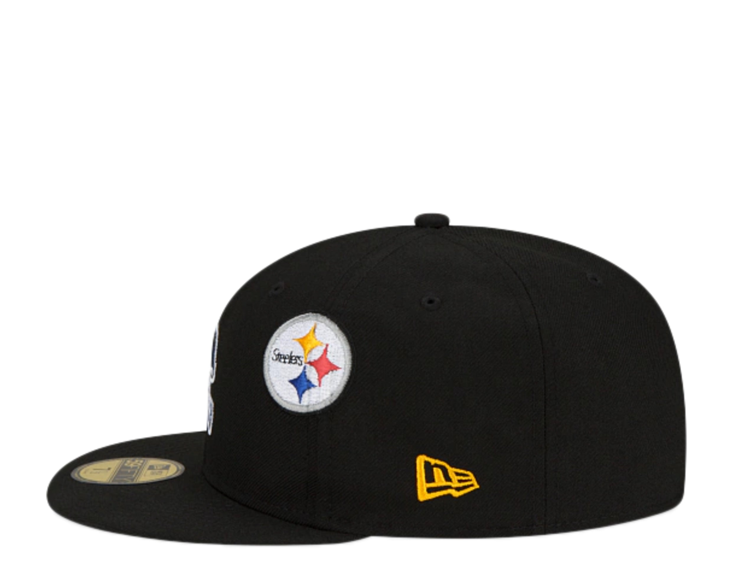 Pittsburgh Steelers New Era Omaha 59FIFTY Fitted Hat - Gold