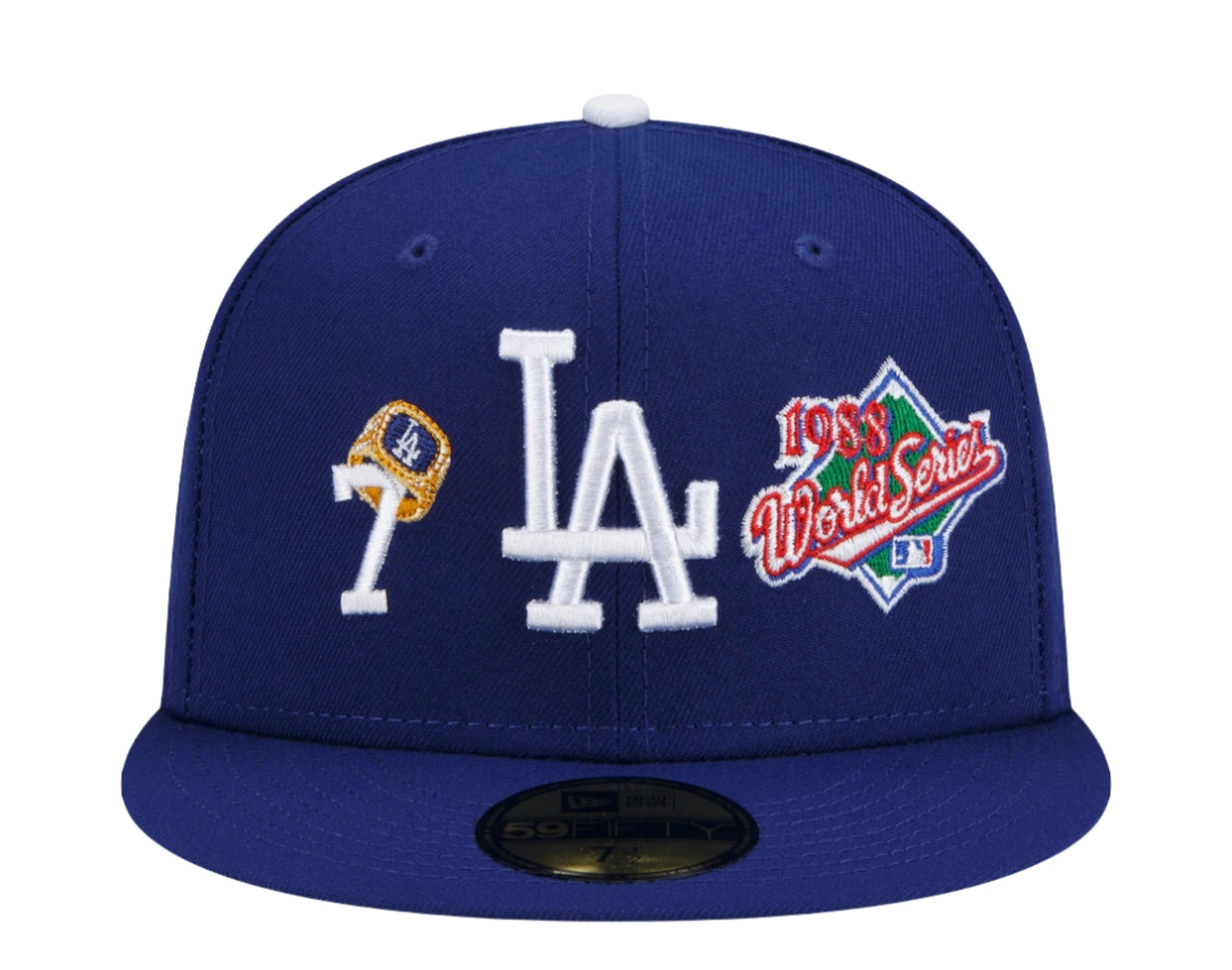 New Era 59Fifty MLB Los Angeles Dodgers Count The Rings Fitted Hat