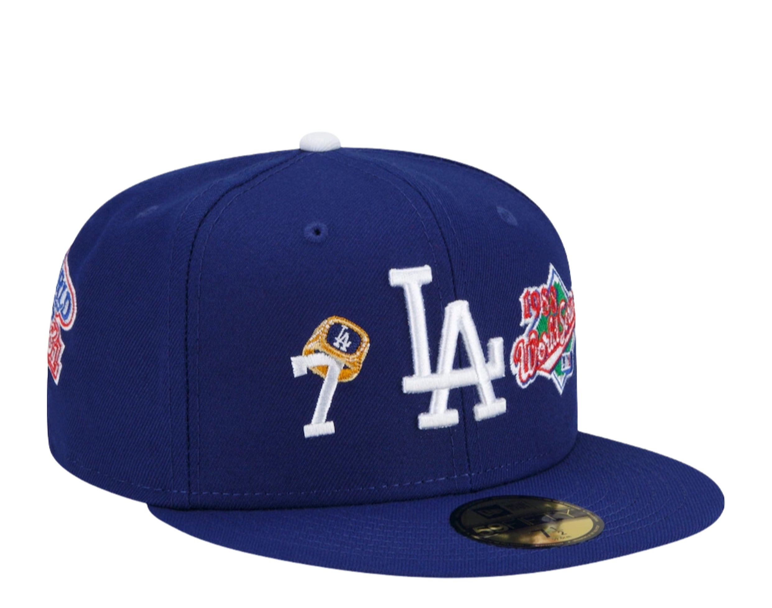 New Era 59Fifty MLB Los Angeles Dodgers Count The Rings Fitted Hat