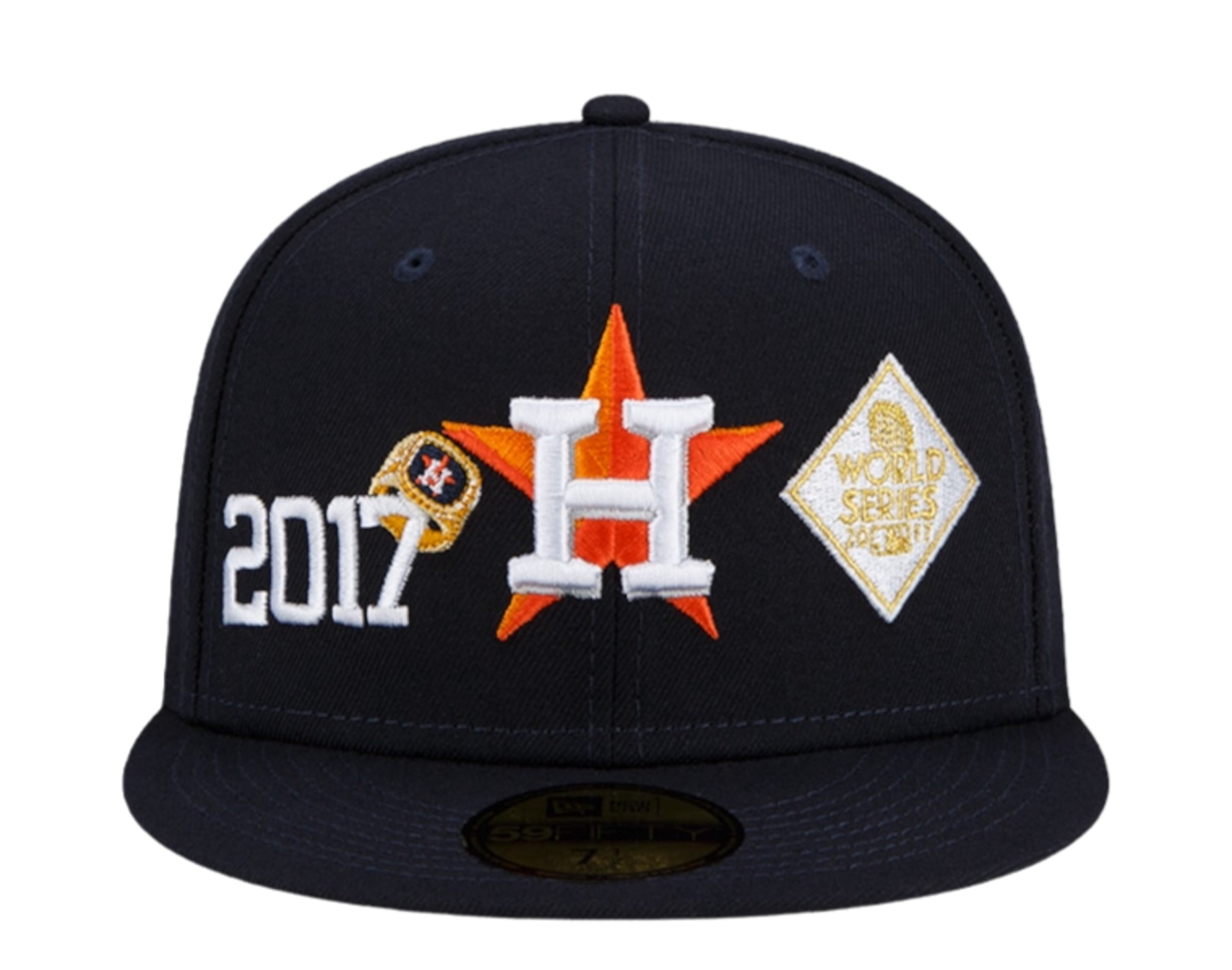 New Era 59Fifty MLB Houston Astros Count The Rings Fitted Hat