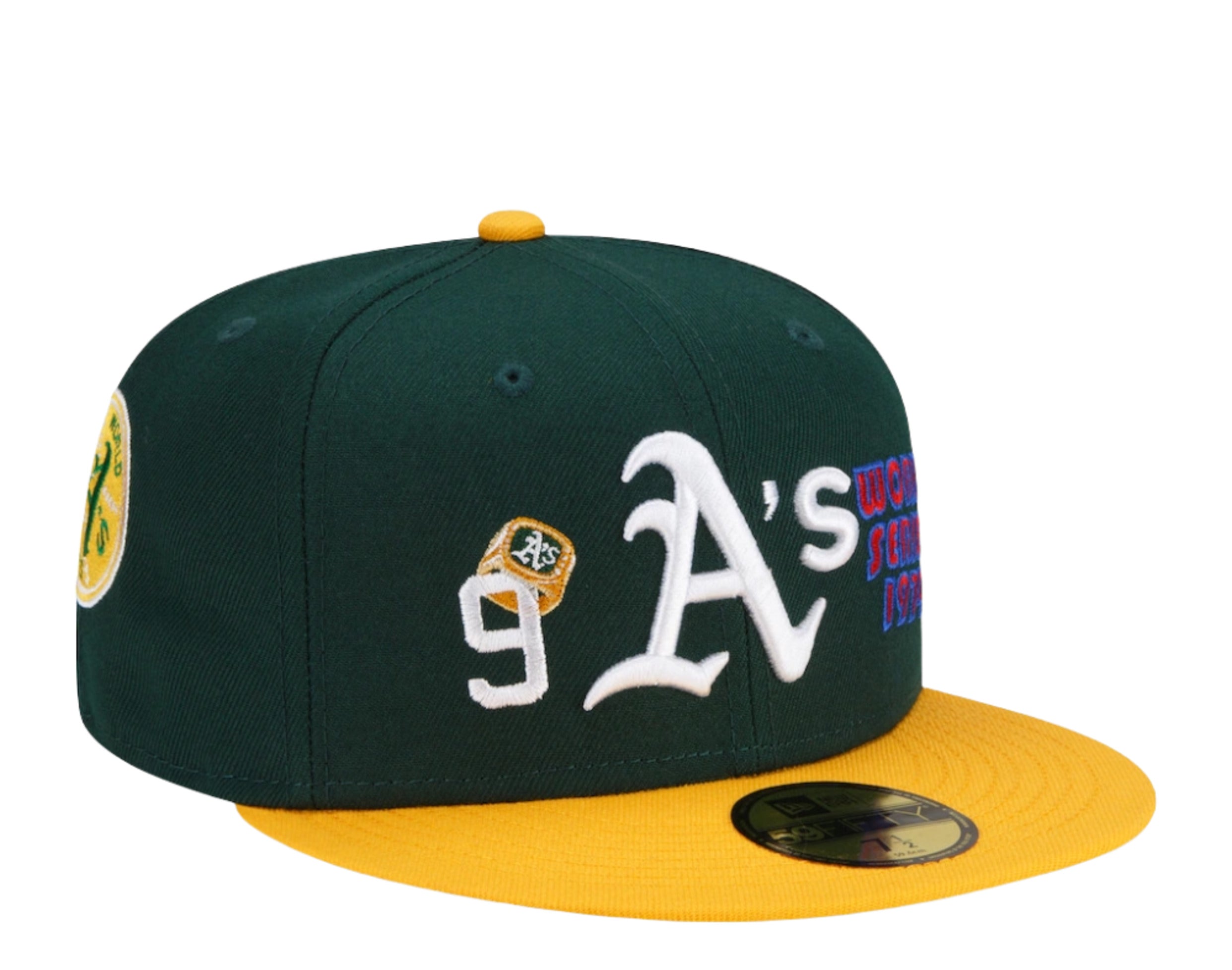 New Era 59Fifty MLB Oakland Athletics Count The Rings Fitted Hat