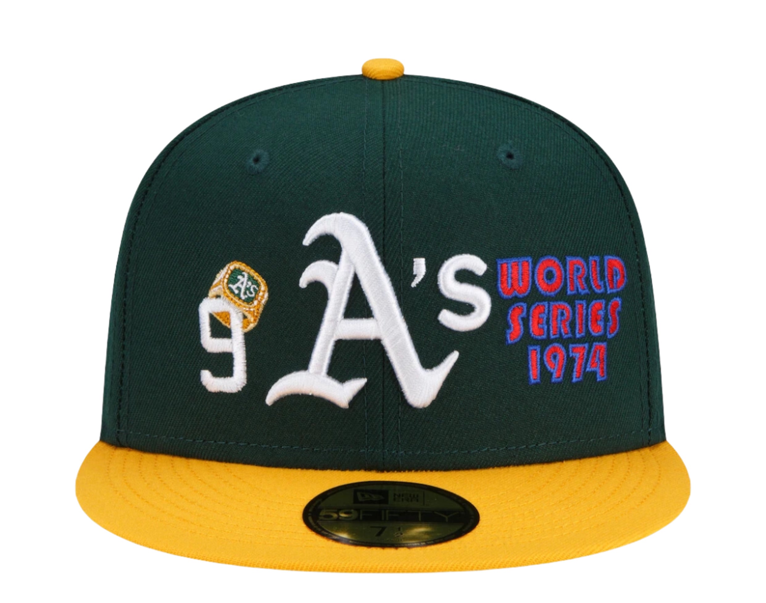 New Era 59Fifty MLB Oakland Athletics Count The Rings Fitted Hat