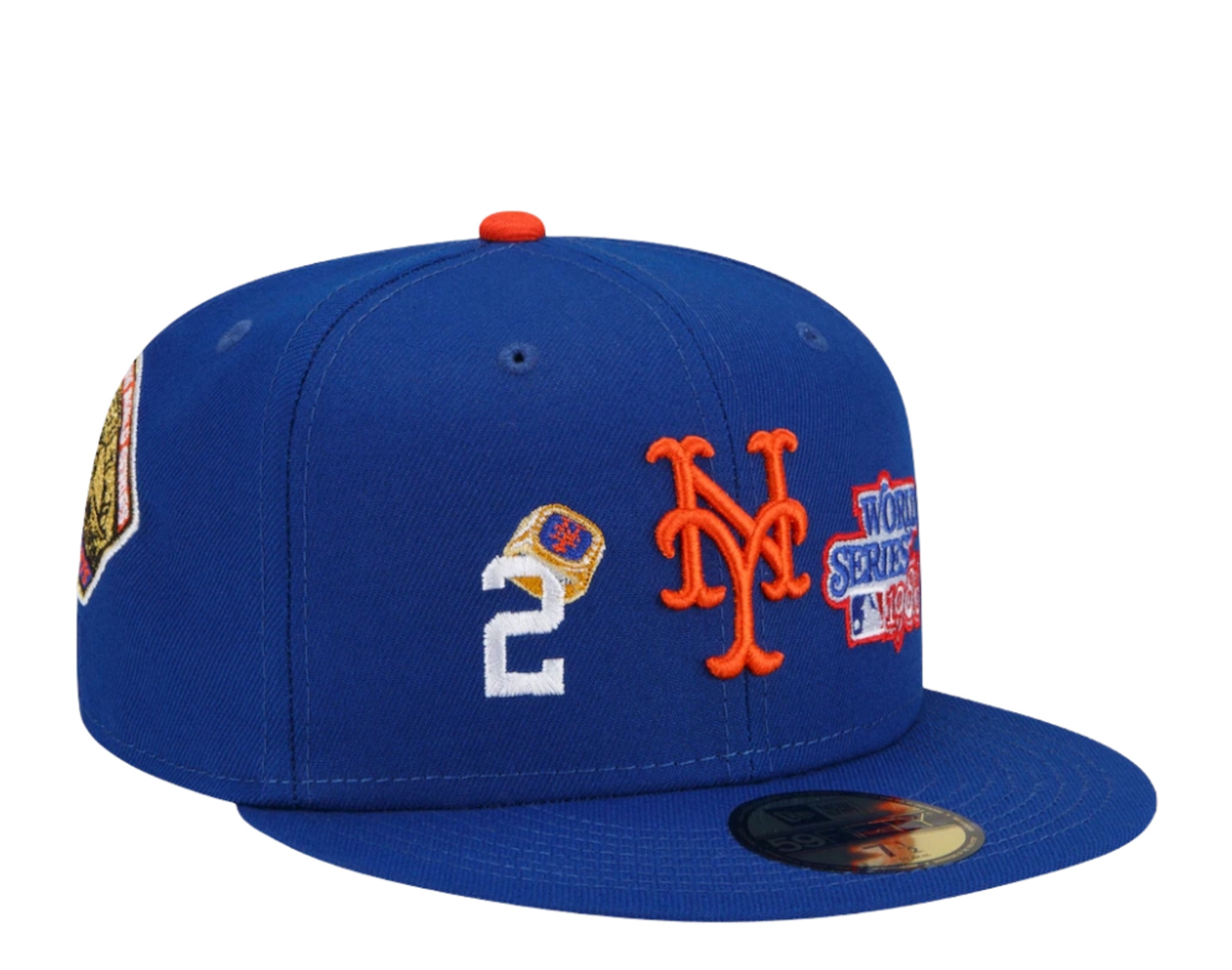 New Era 59Fifty MLB New York Mets Count The Rings Fitted Hat