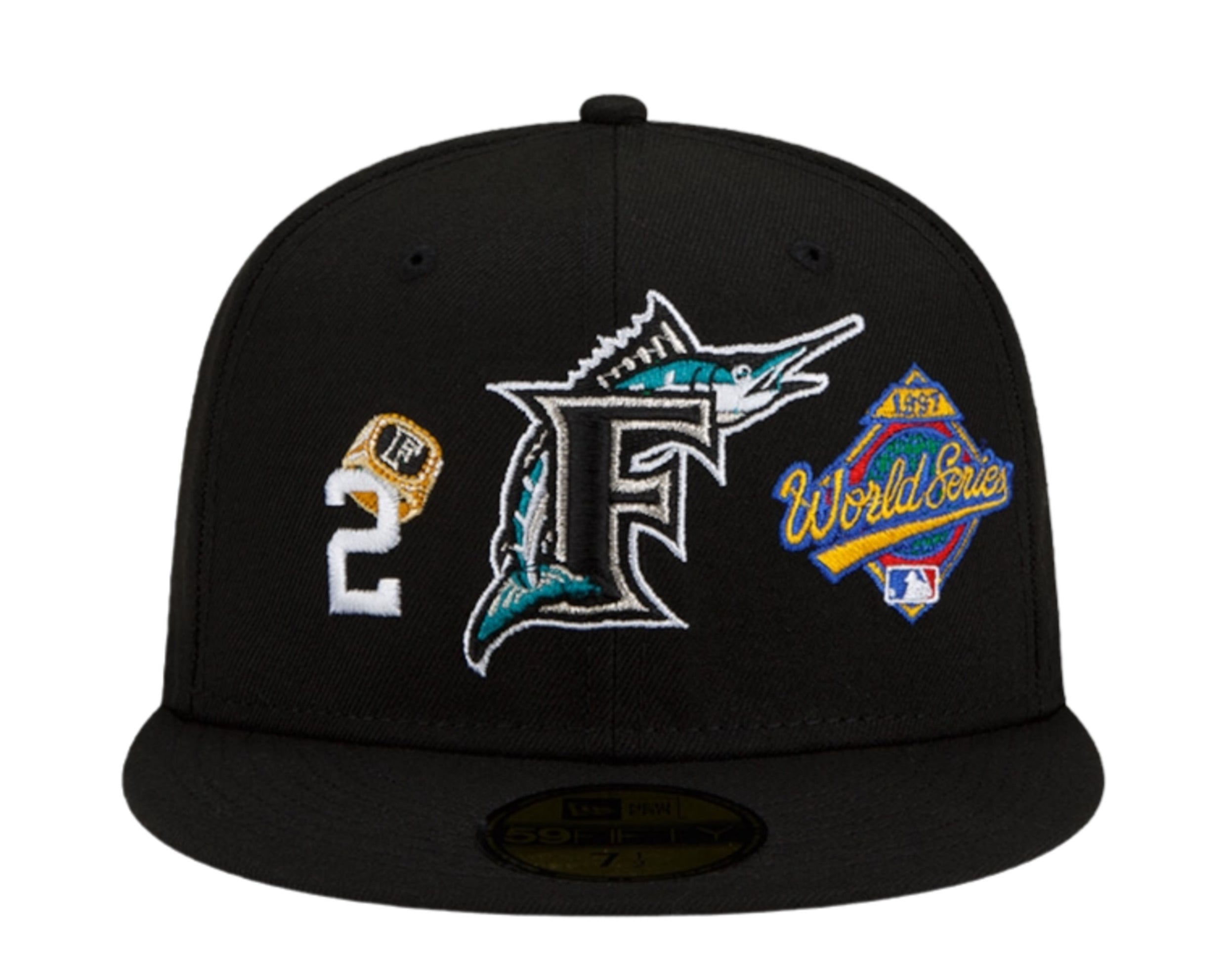 New Era 59Fifty MLB Florida Marlins Count The Rings Fitted Hat