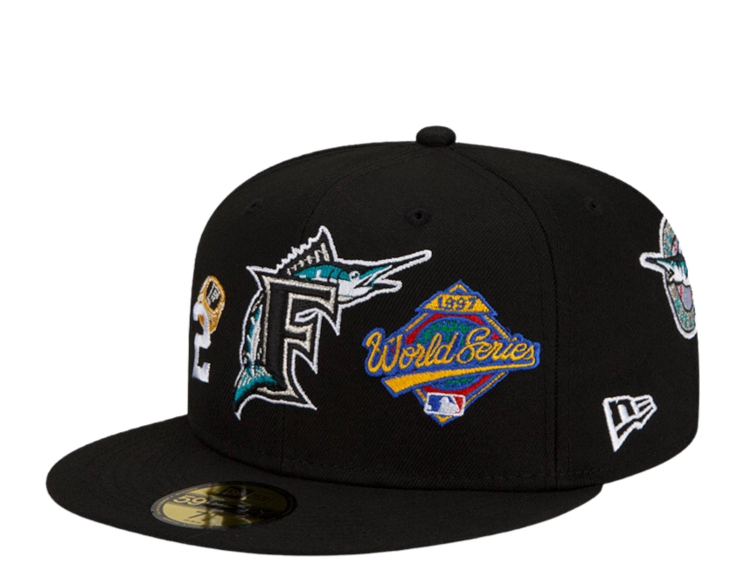 New Era 59Fifty MLB Florida Marlins Count The Rings Fitted Hat