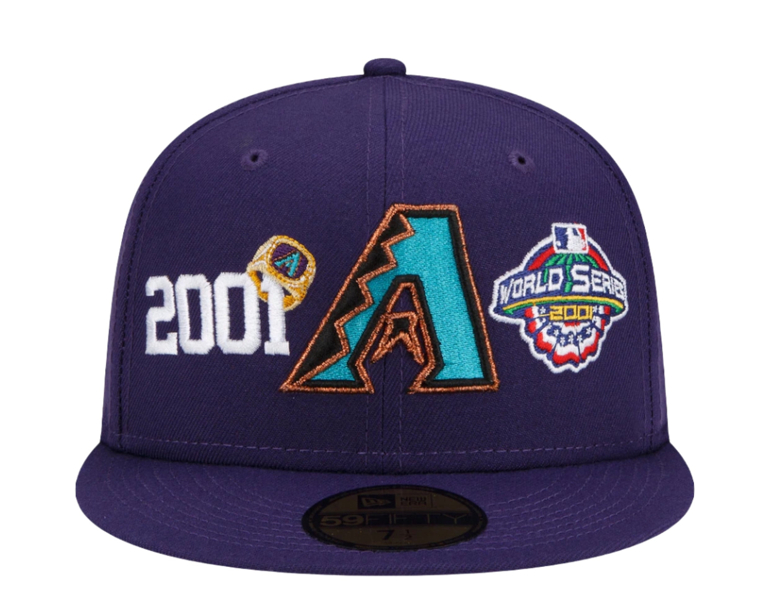 New Era 59Fifty MLB Arizona Diamondbacks Count The Rings Fitted Hat