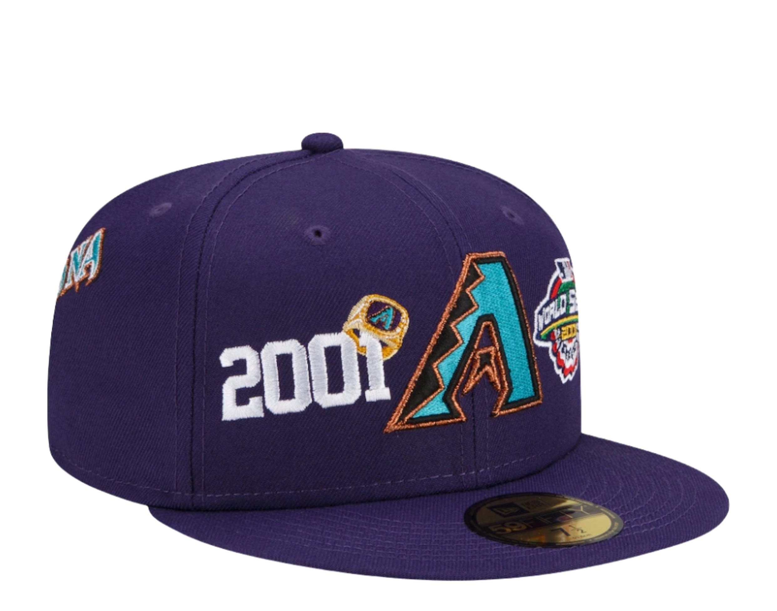 New Era 59Fifty MLB Arizona Diamondbacks Count The Rings Fitted Hat