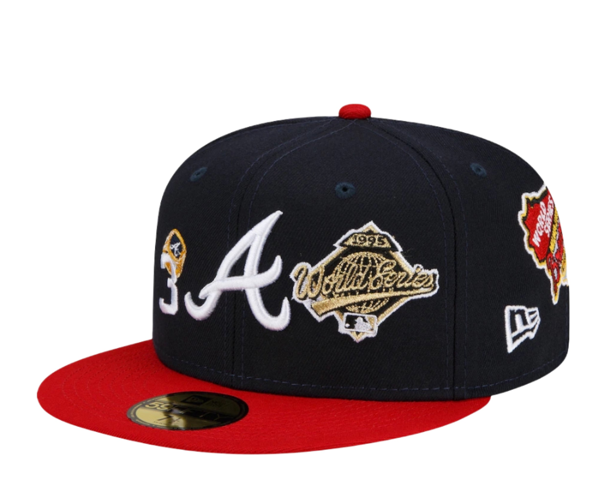 New Era 59Fifty MLB Atlanta Braves Count The Rings Fitted Hat