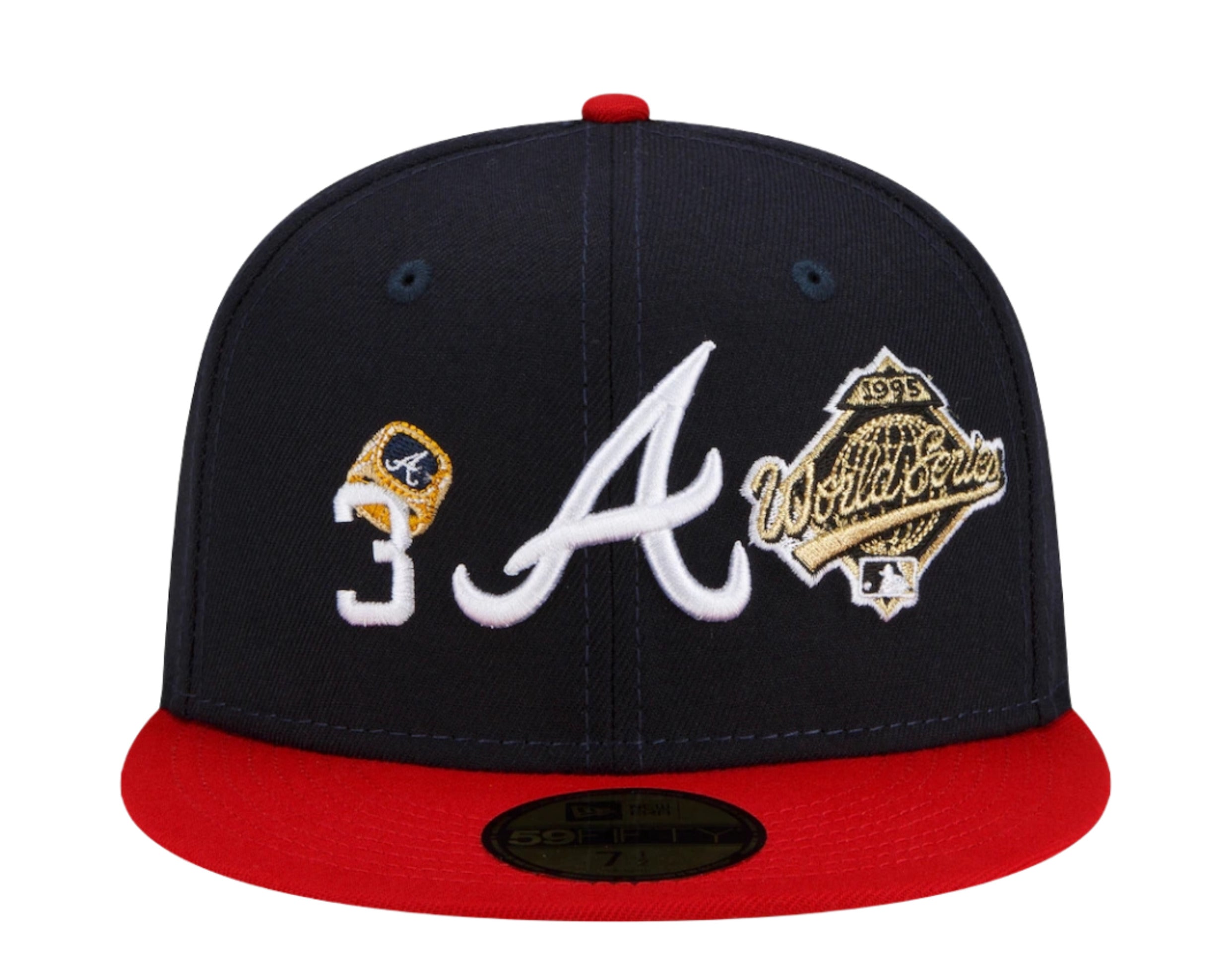 New Era 59Fifty MLB Atlanta Braves Count The Rings Fitted Hat