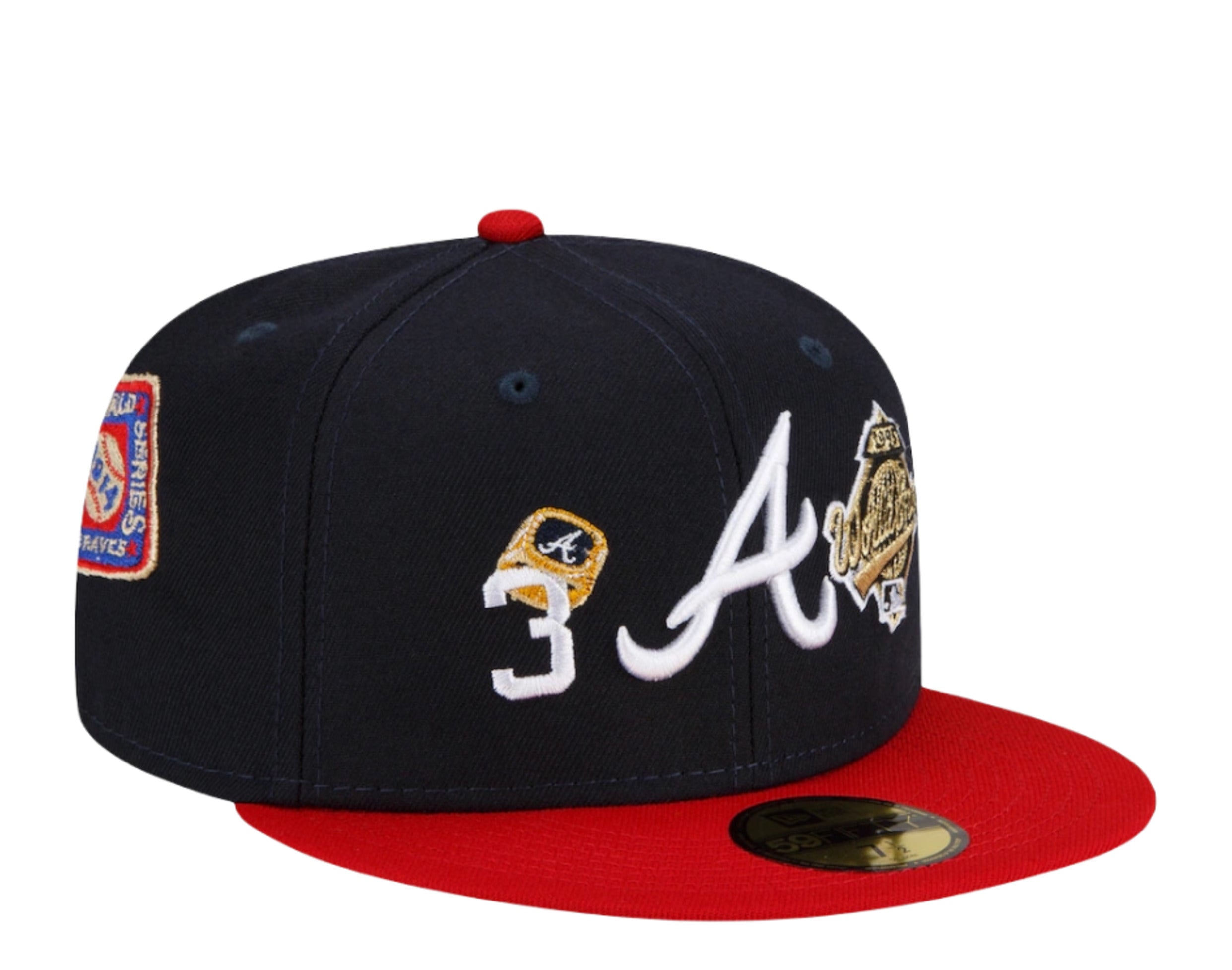 New Era 59Fifty MLB Atlanta Braves Count The Rings Fitted Hat