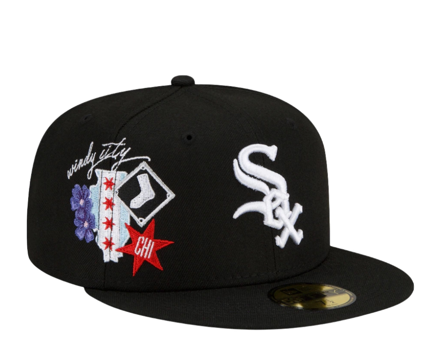 Shop New Era 59Fifty Chicago White Sox City Cluster Hat 60224644