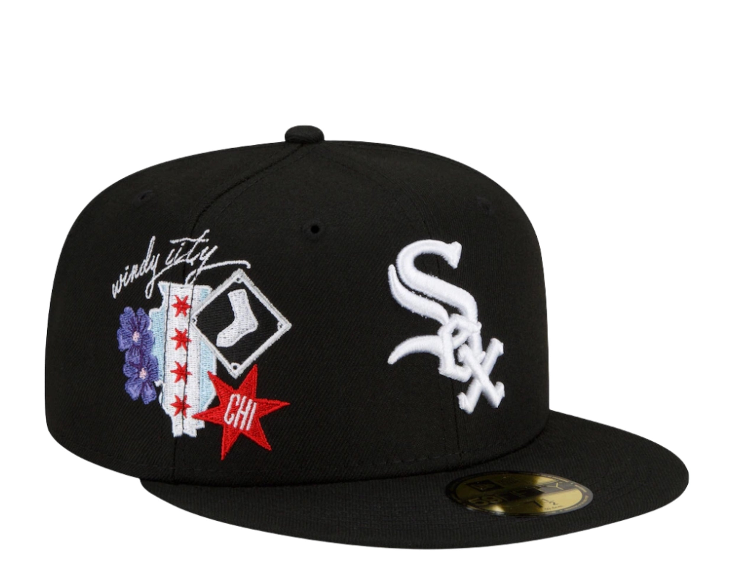 New Era 59Fifty MLB Chicago White Sox City Cluster Fitted Hat