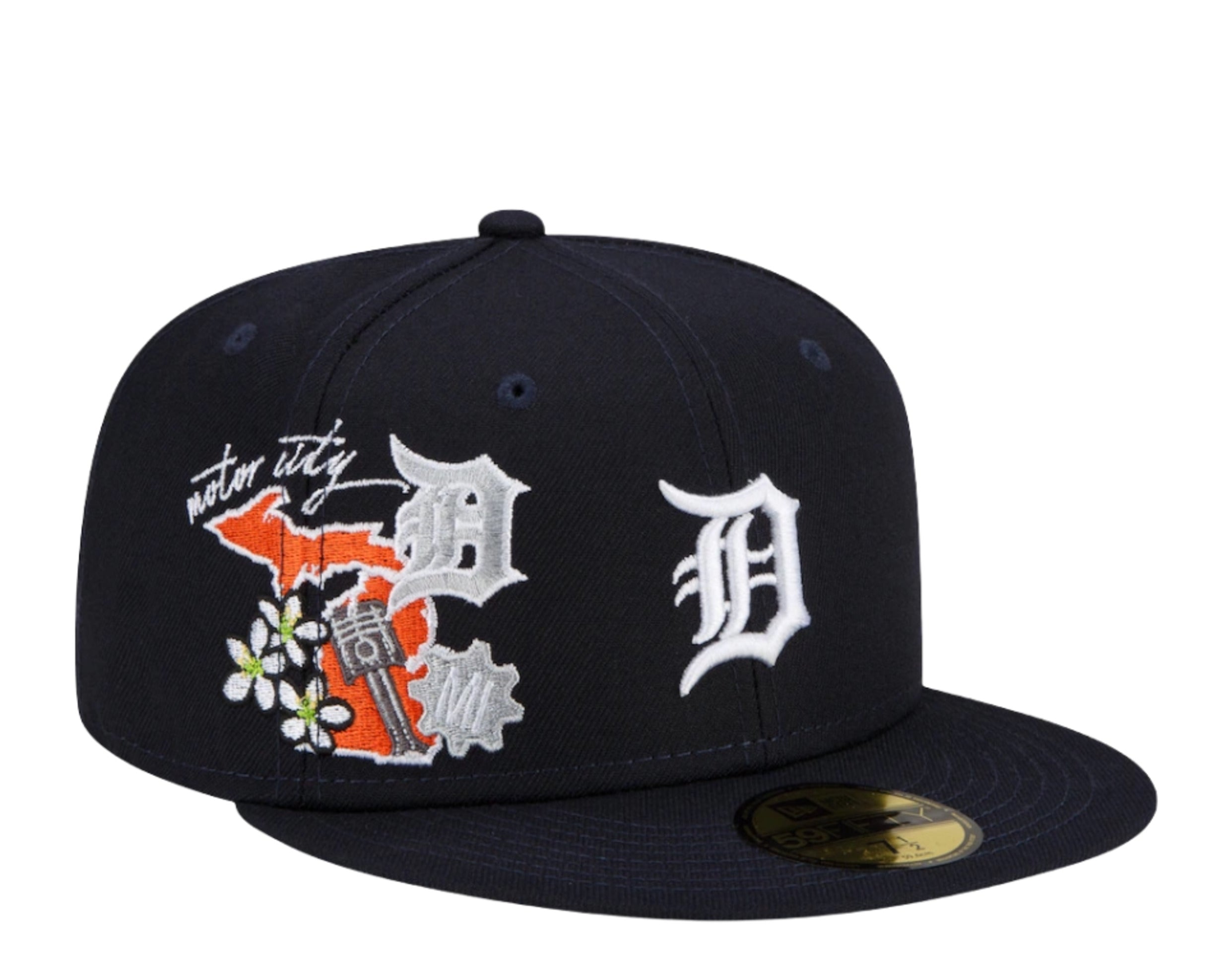 New Era 59Fifty MLB Detroit Tigers City Cluster Fitted Hat