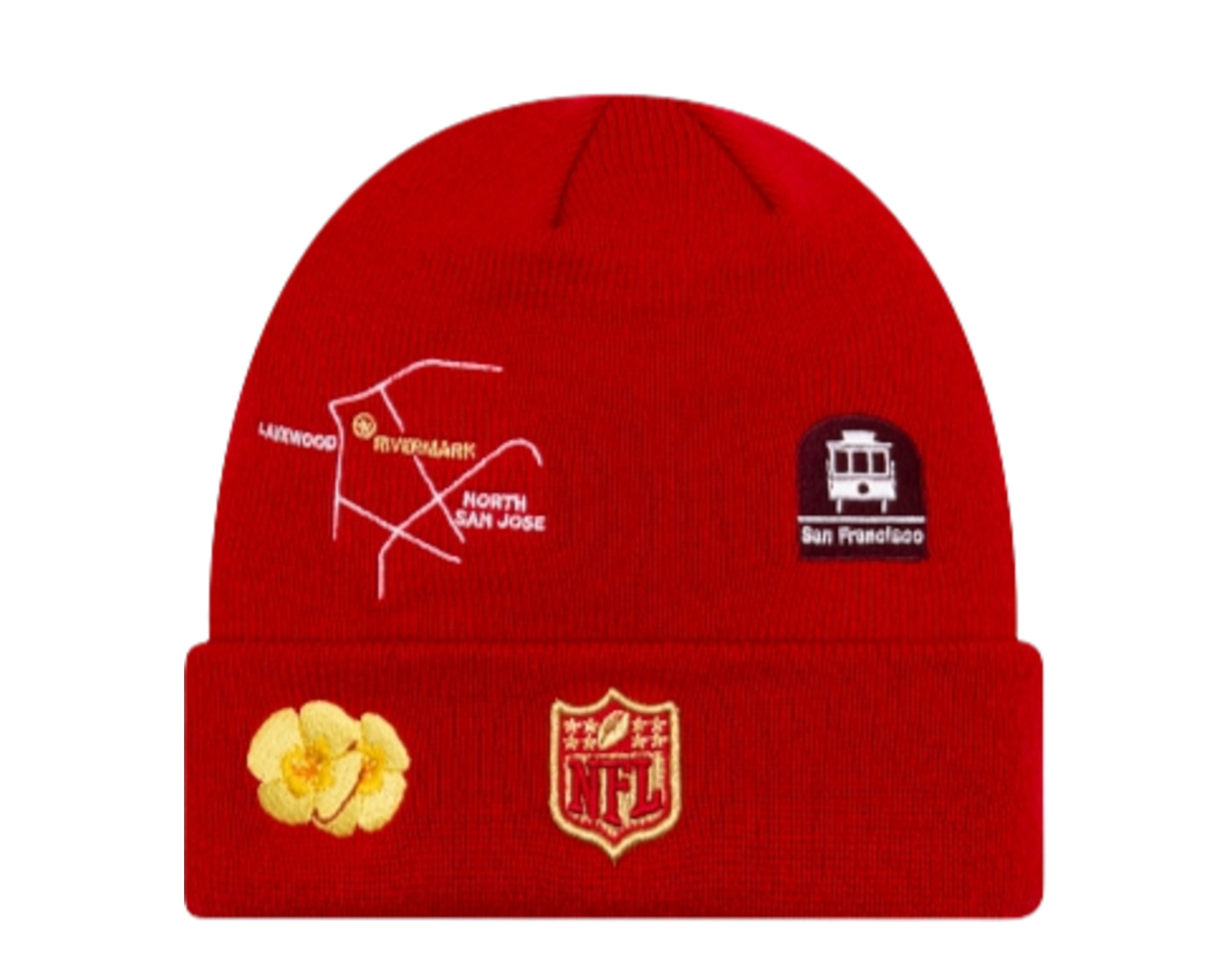 New Era NFL San Francisco 49ers City Transit Knit Cuff Beanie