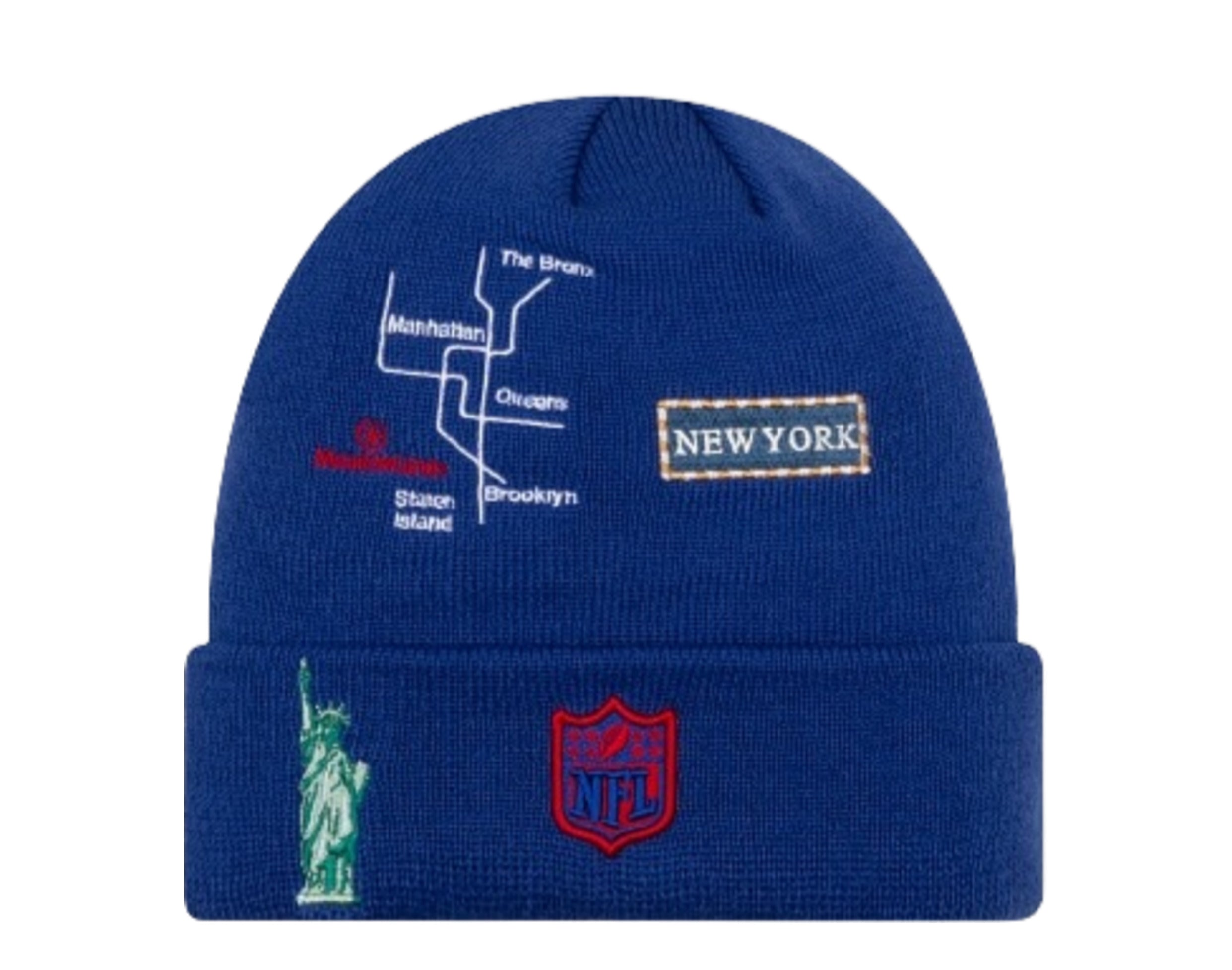 New Era NFL New York Giants City Transit Knit Cuff Beanie