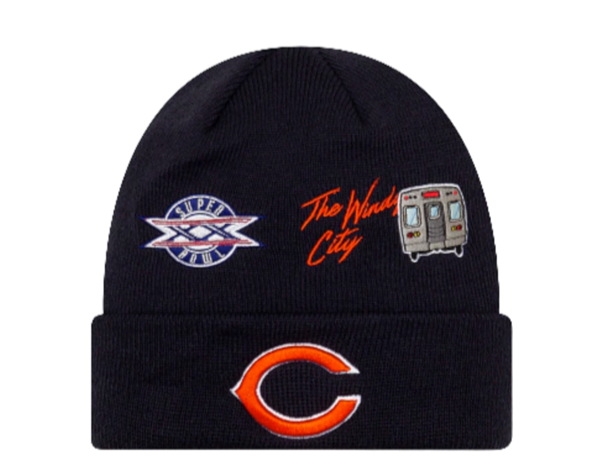 New Era NFL Chicago Bears City Transit Knit Cuff Beanie