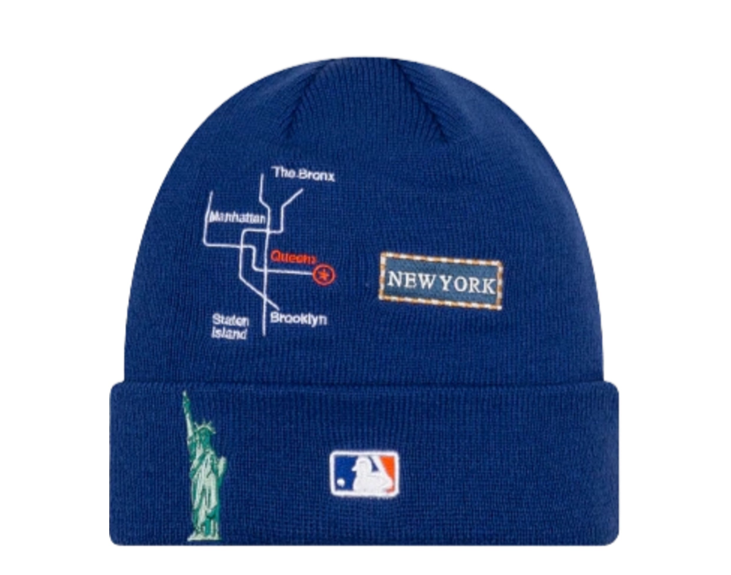 New Era MLB New York Mets City Transit Knit Cuff Beanie