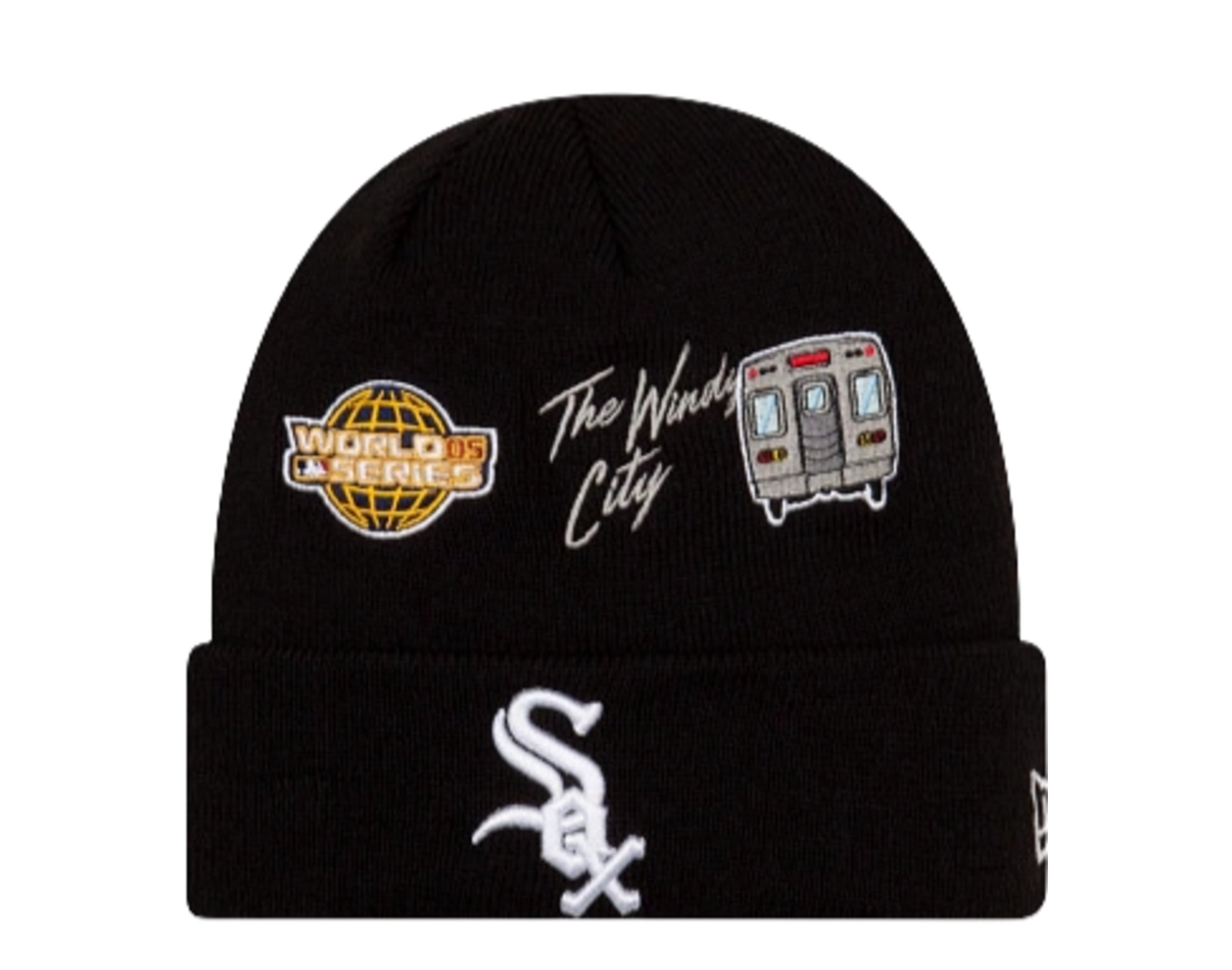 New Era MLB Chicago White Sox City Transit Knit Cuff Beanie