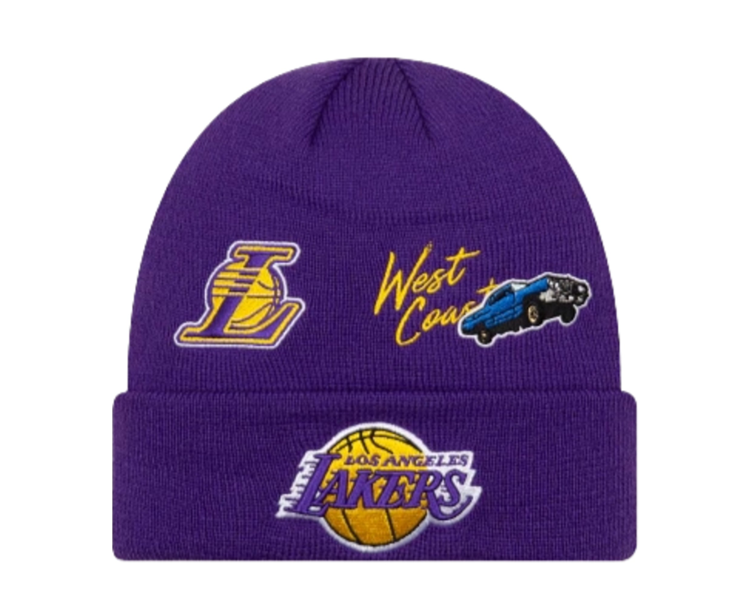 New Era NBA Los Angeles Lakers City Transit Knit Cuff Beanie