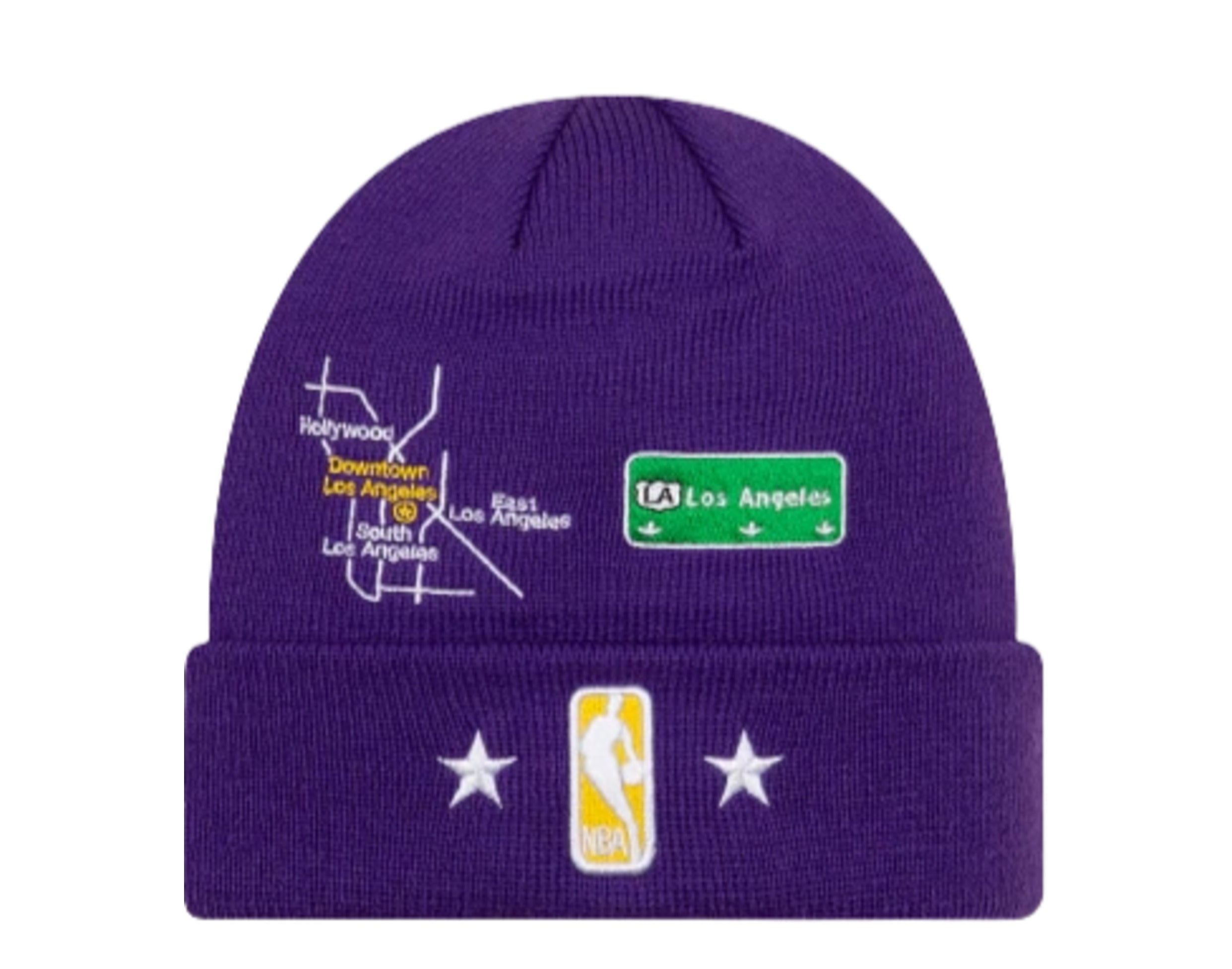 New Era NBA Los Angeles Lakers City Transit Knit Cuff Beanie