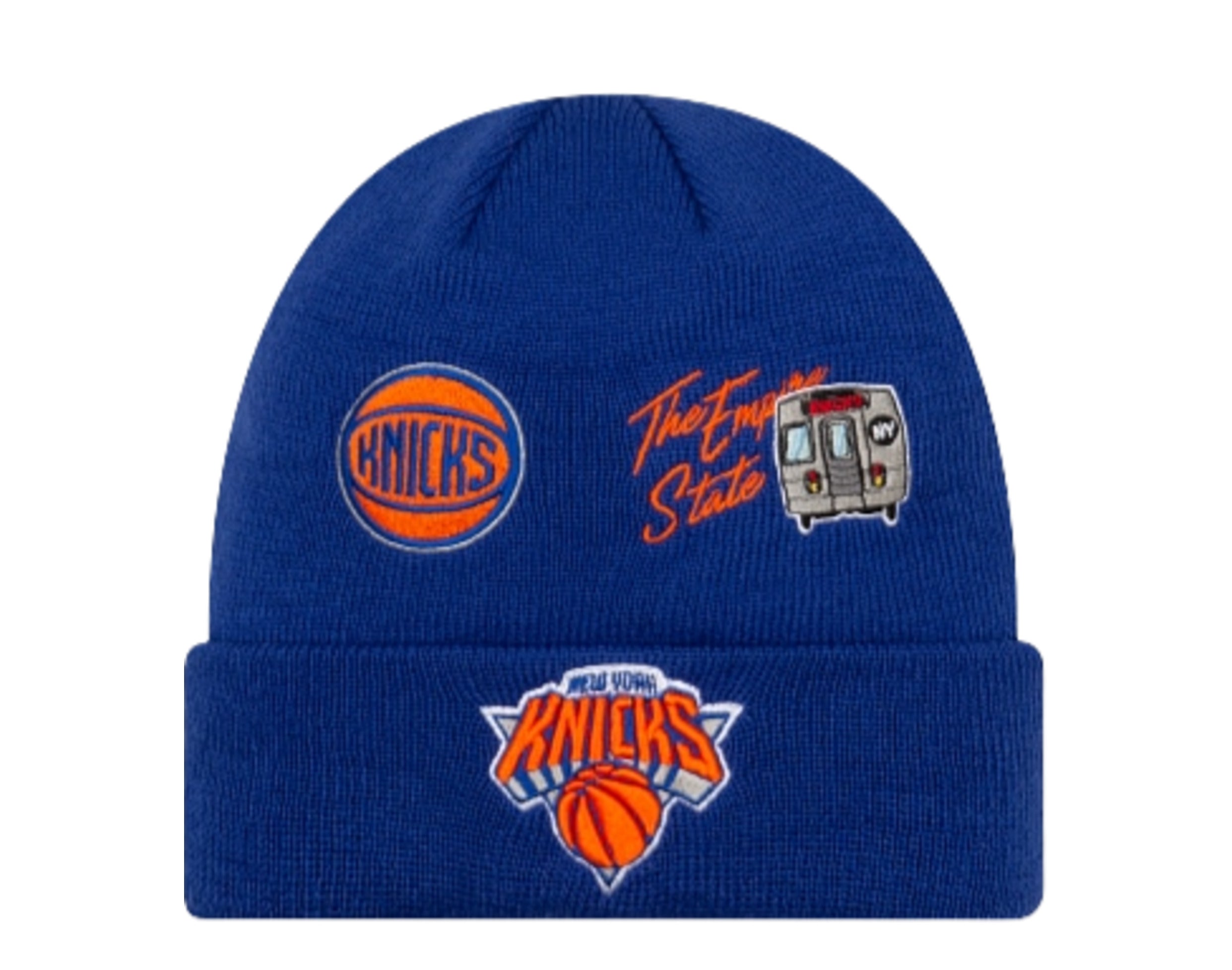 New Era NBA New York Knicks City Transit Knit Cuff Beanie