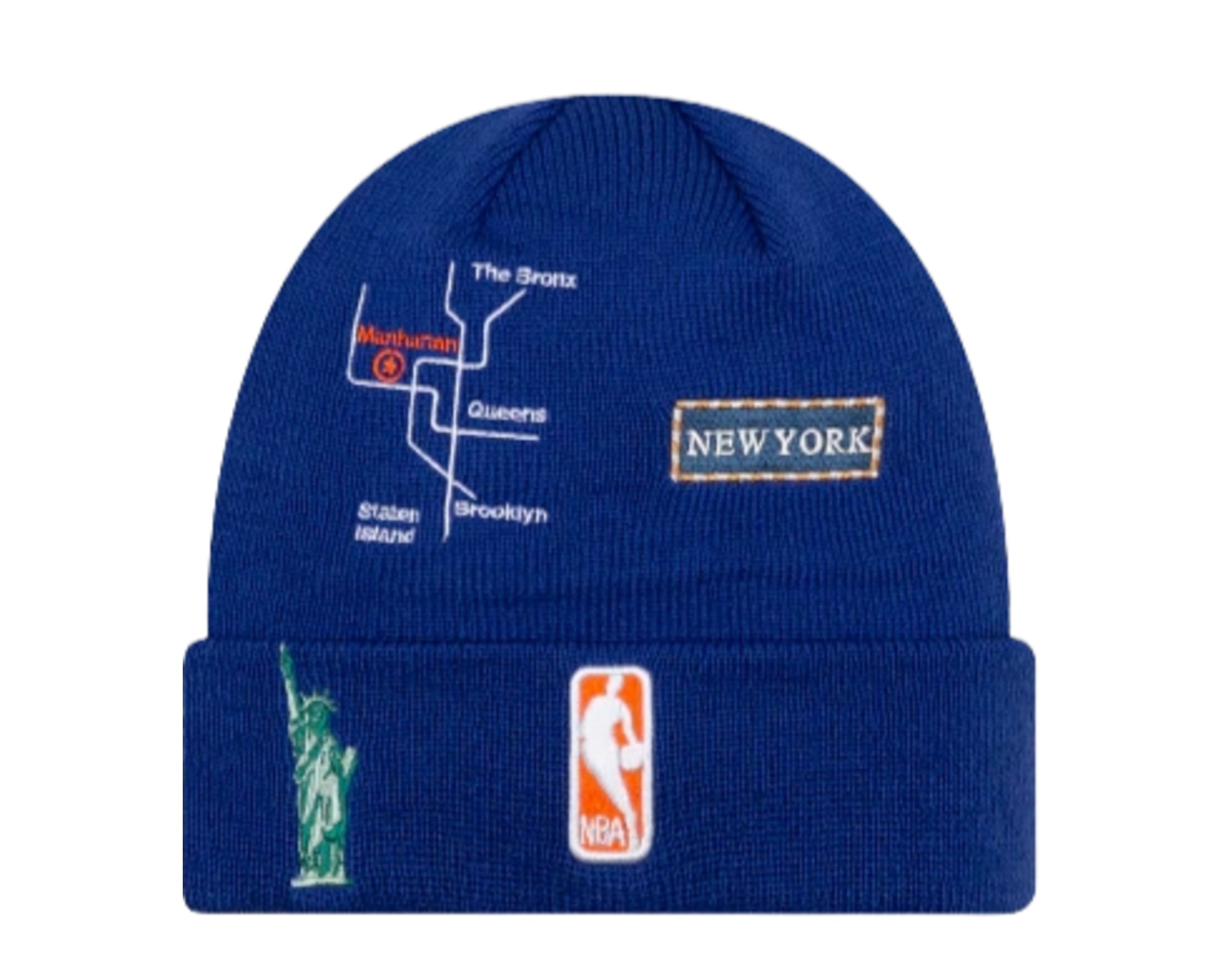 New Era NBA New York Knicks City Transit Knit Cuff Beanie