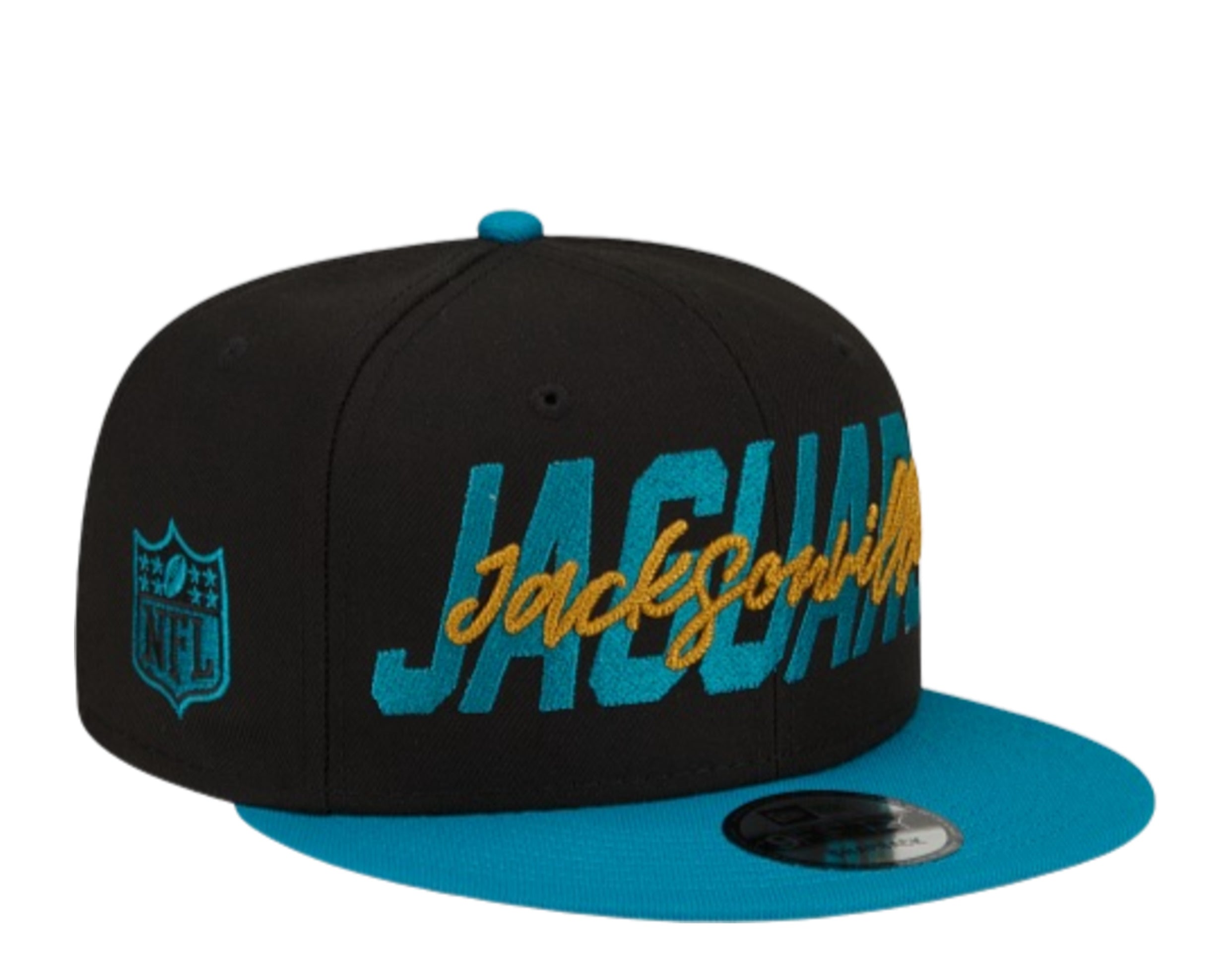 New Era 9Fifty NFL Jacksonville Jaguars 2022 Draft Snapback Hat