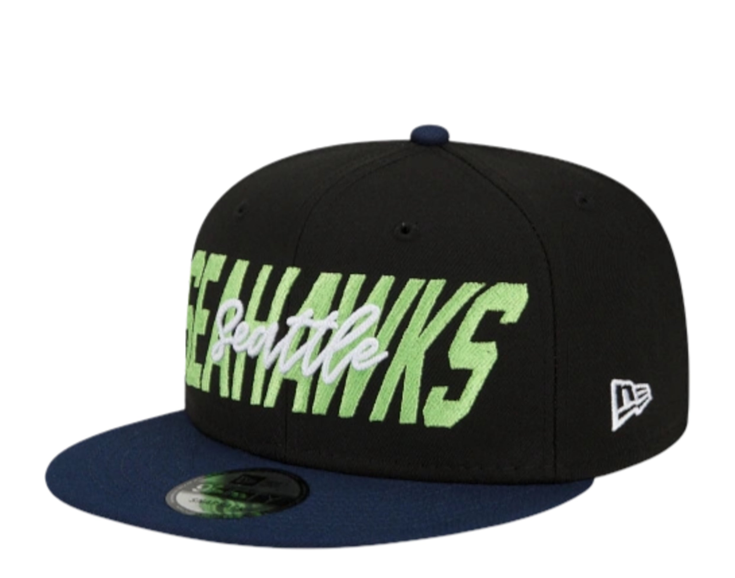 New Era 9Fifty NFL Seattle Seahawks 2022 Draft Snapback Hat