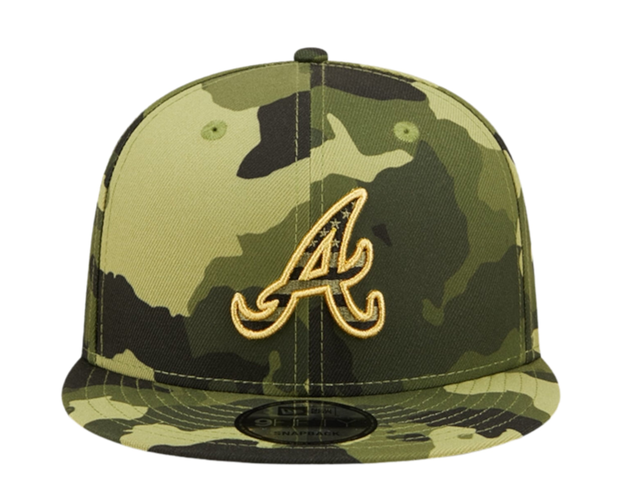 New Era 9Fifty MLB Atlanta Braves Armed Forces Weekend Snapback Hat