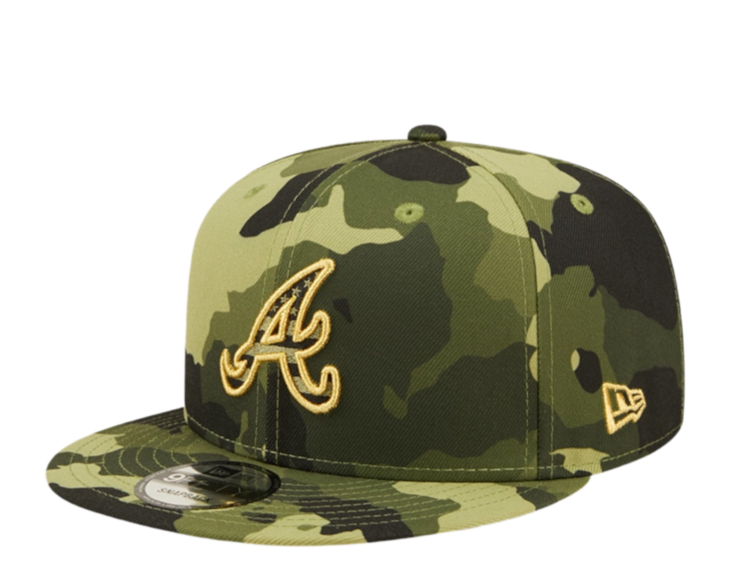 New Era 9Fifty MLB Atlanta Braves Armed Forces Weekend Snapback Hat