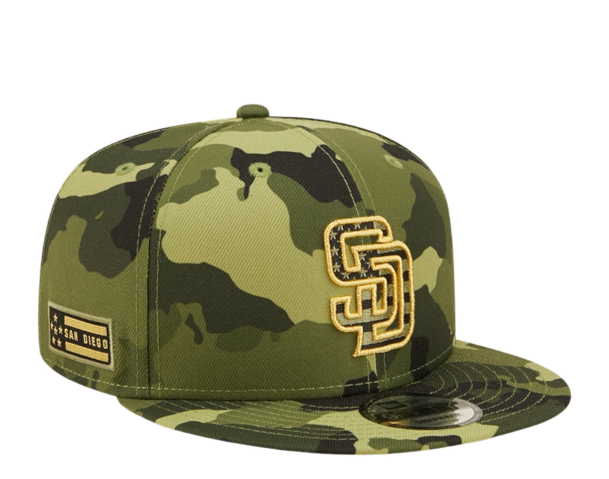 New Era 9Fifty MLB San Diego Padres Armed Forces Weekend Snapback Hat